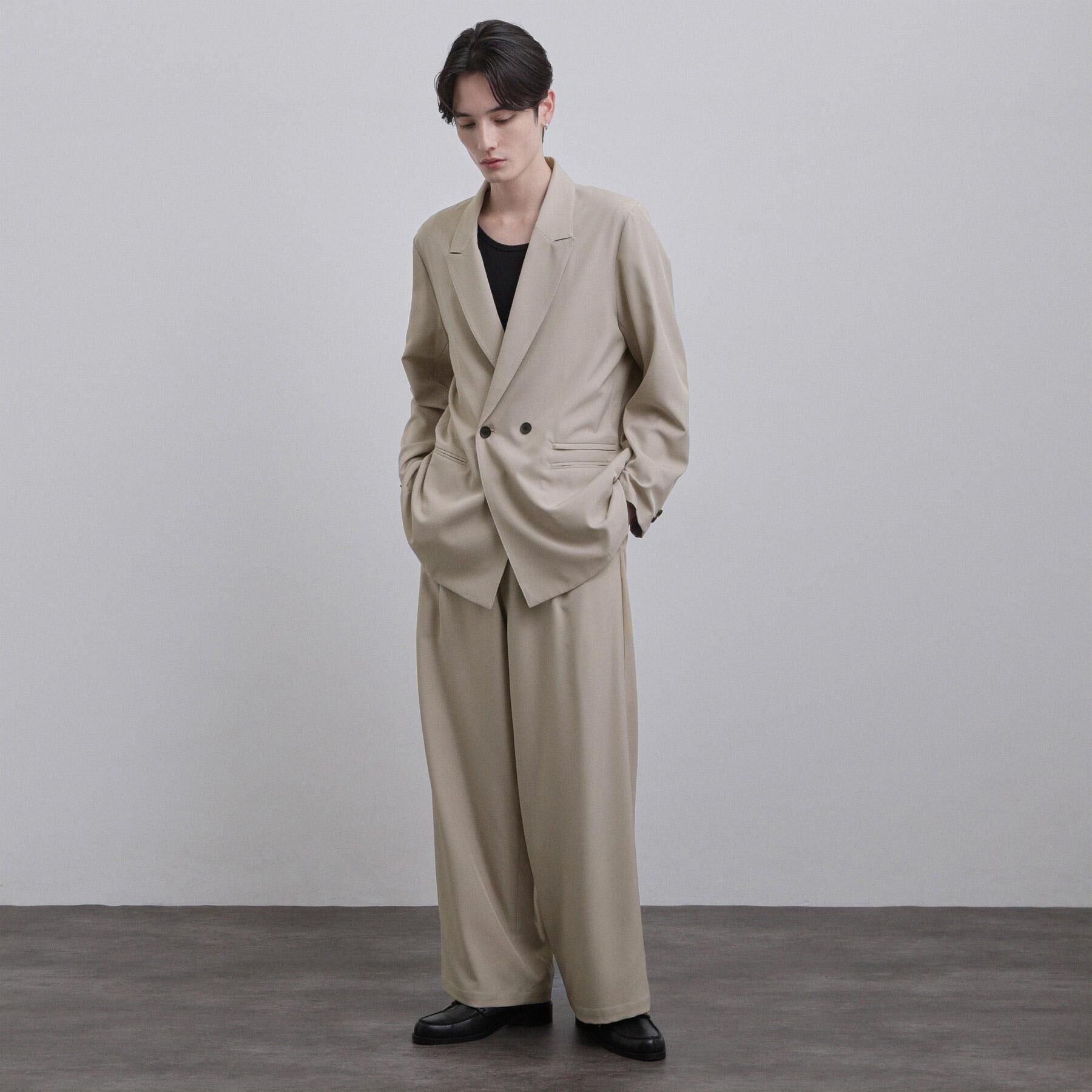 tk.TAKEO KIKUCHI「ダブルブレストジャケット」|テーラードジャケット|