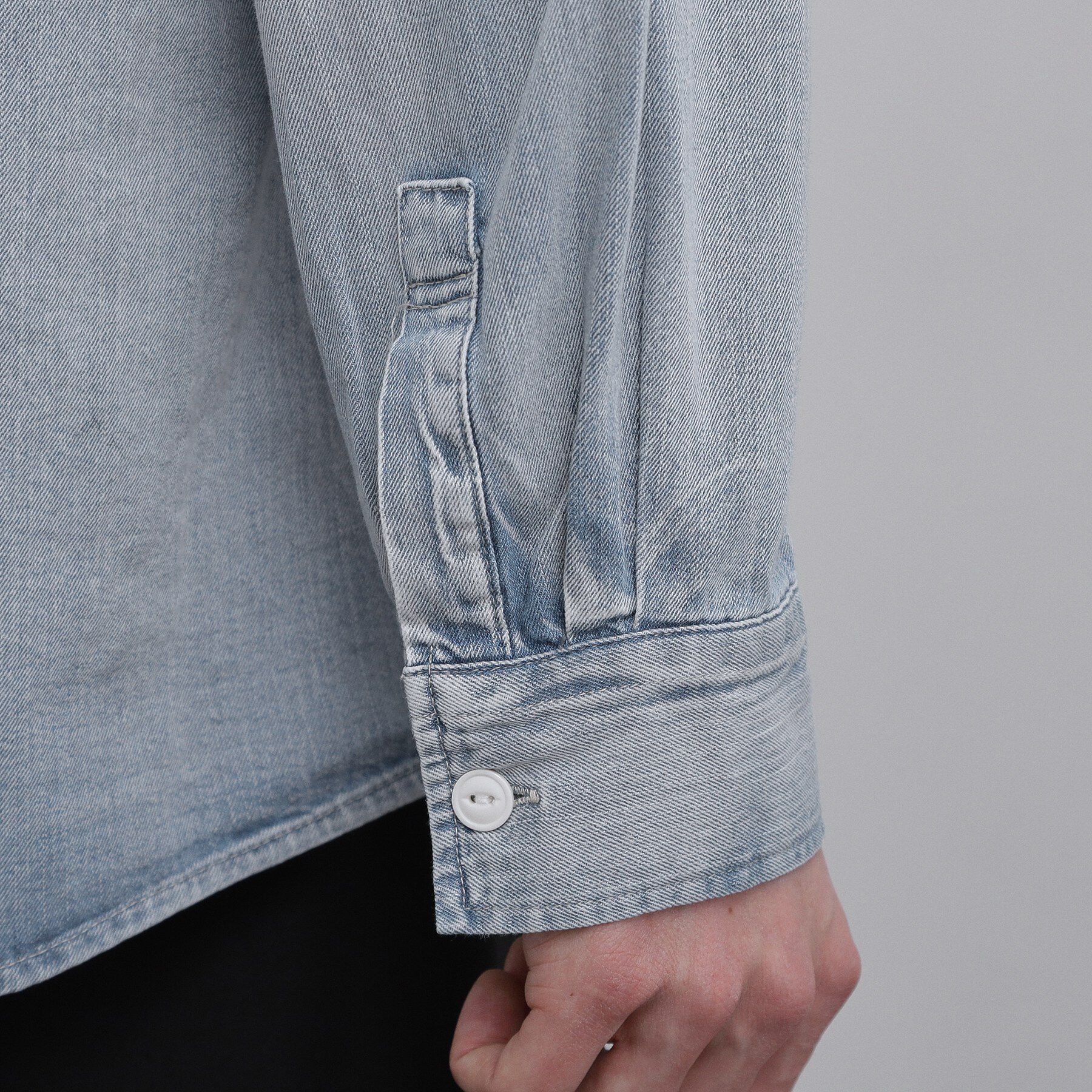 tk.TAKEO KIKUCHI「【2WAY】フード付デニムシャツ」|シャツ・ブラウス|