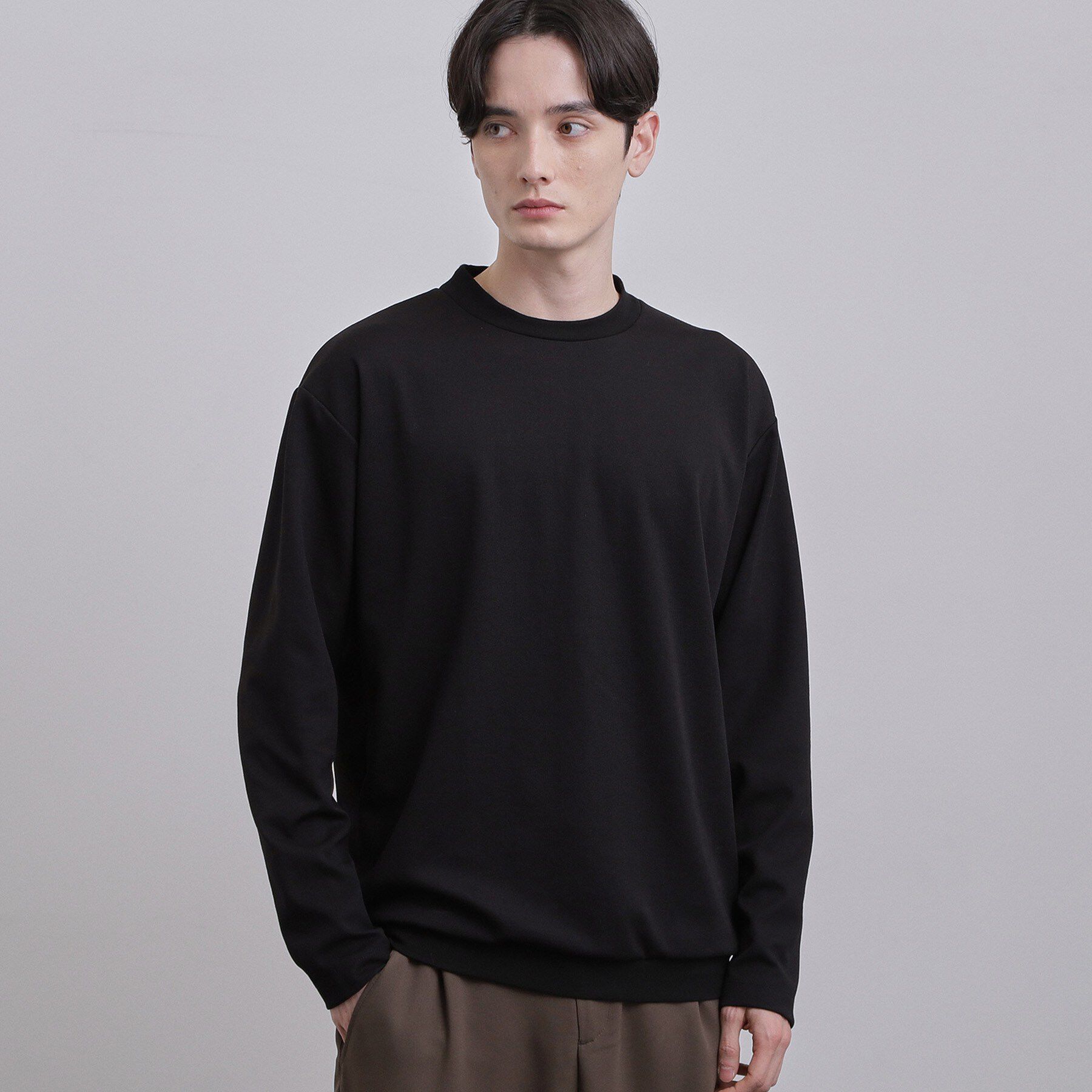 tk.TAKEO KIKUCHI「スマートカットソー」|Tシャツ・カットソー|ブラック(019)