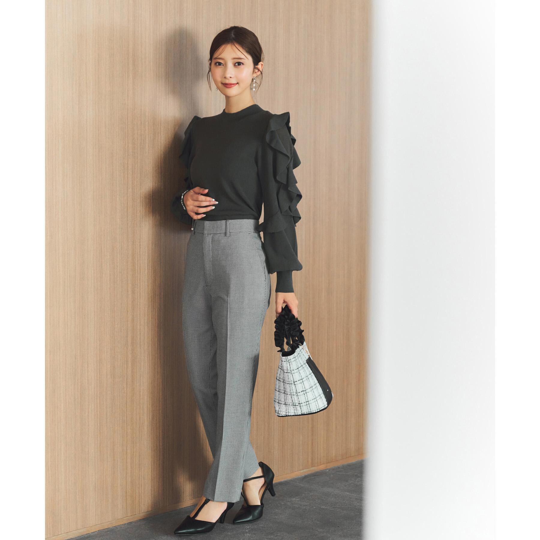 index「ウォームストレッチテーパードパンツ【洗濯機OK/防シワ/吸湿発熱】《XS～3L》」|その他|