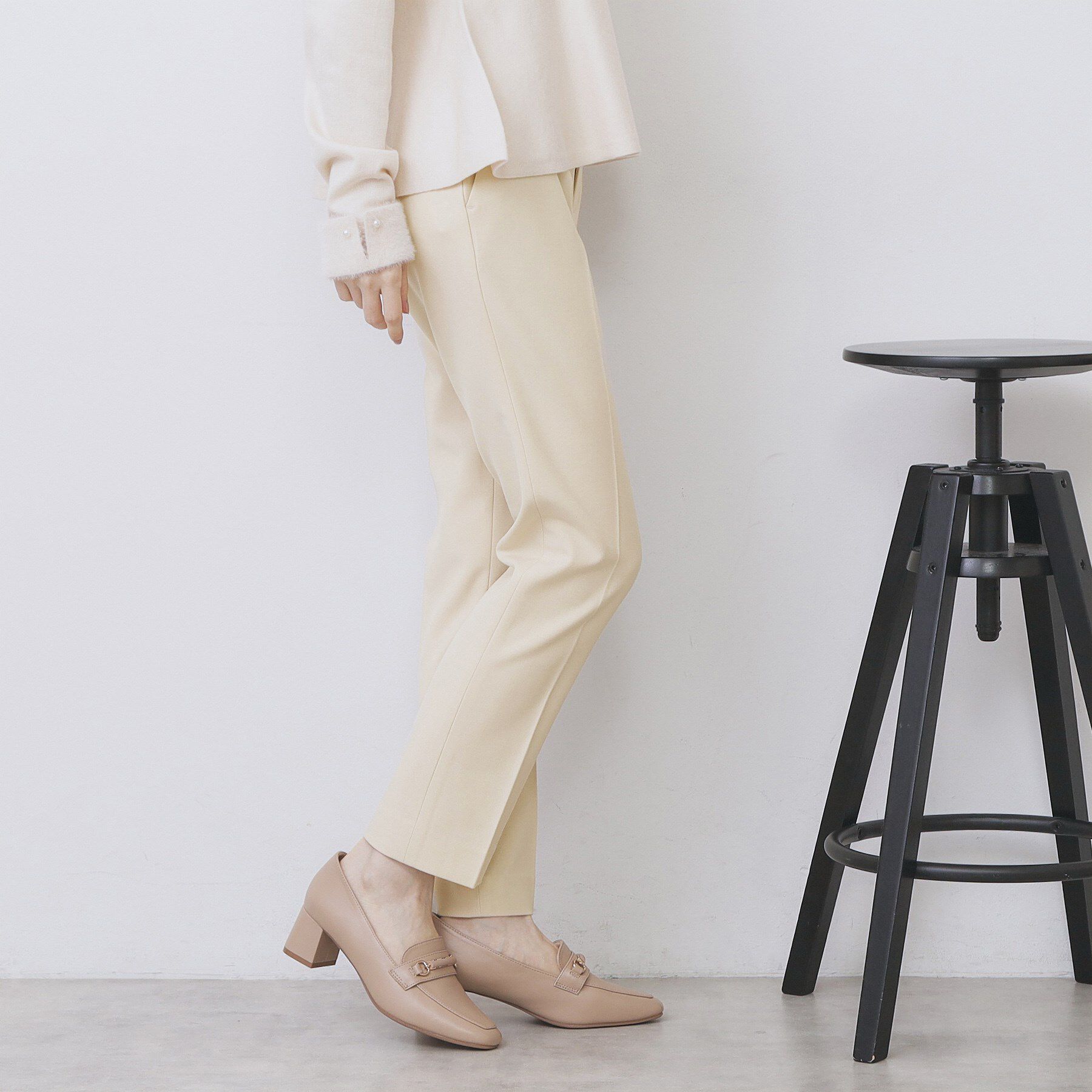 index「ウォームストレッチテーパードパンツ【洗濯機OK/防シワ/吸湿発熱】《XS～3L》」|その他|