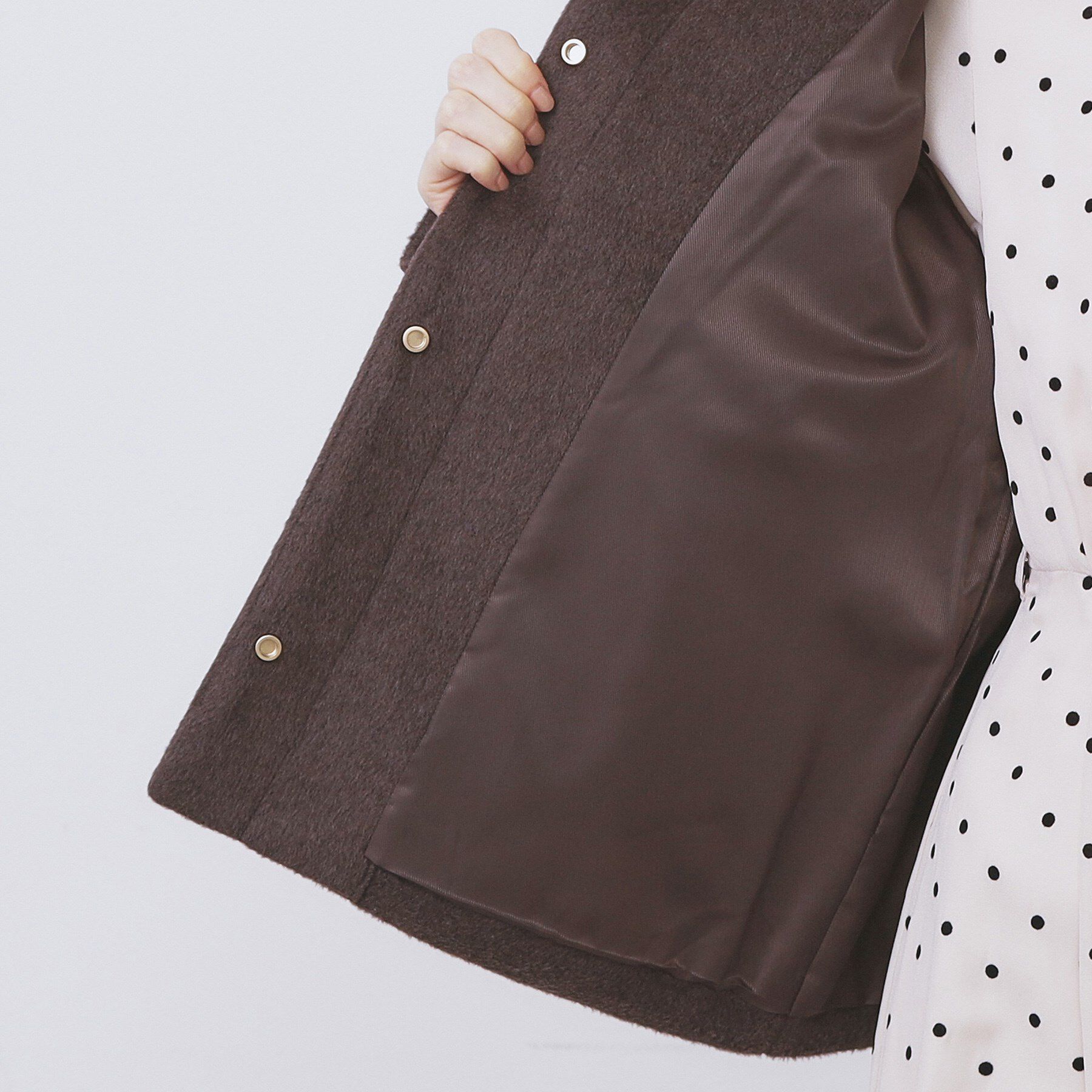 index「ノーカラーショートコート」|ノーカラーコート|