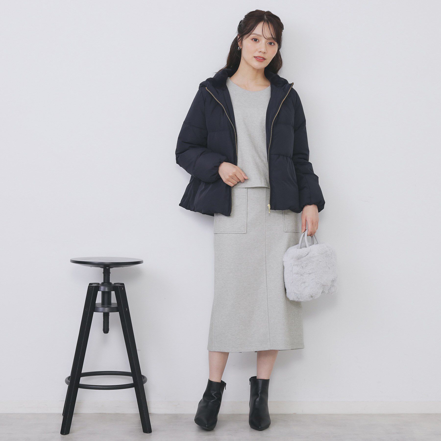 index「ストレッチナロータイトスカート【洗濯機OK/抗ピル】」|スカート|