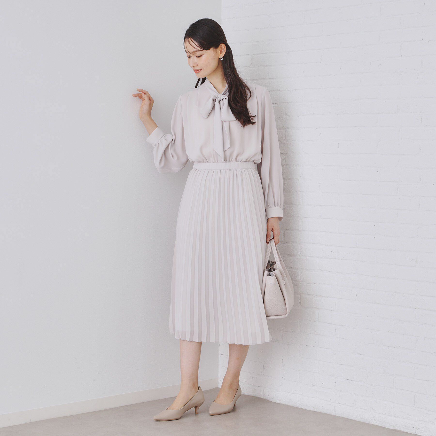 OPAQUE.CLIP「【抗菌防臭加工/低反発クッション】名品　ポインテッドトゥパンプス」|パンプス|