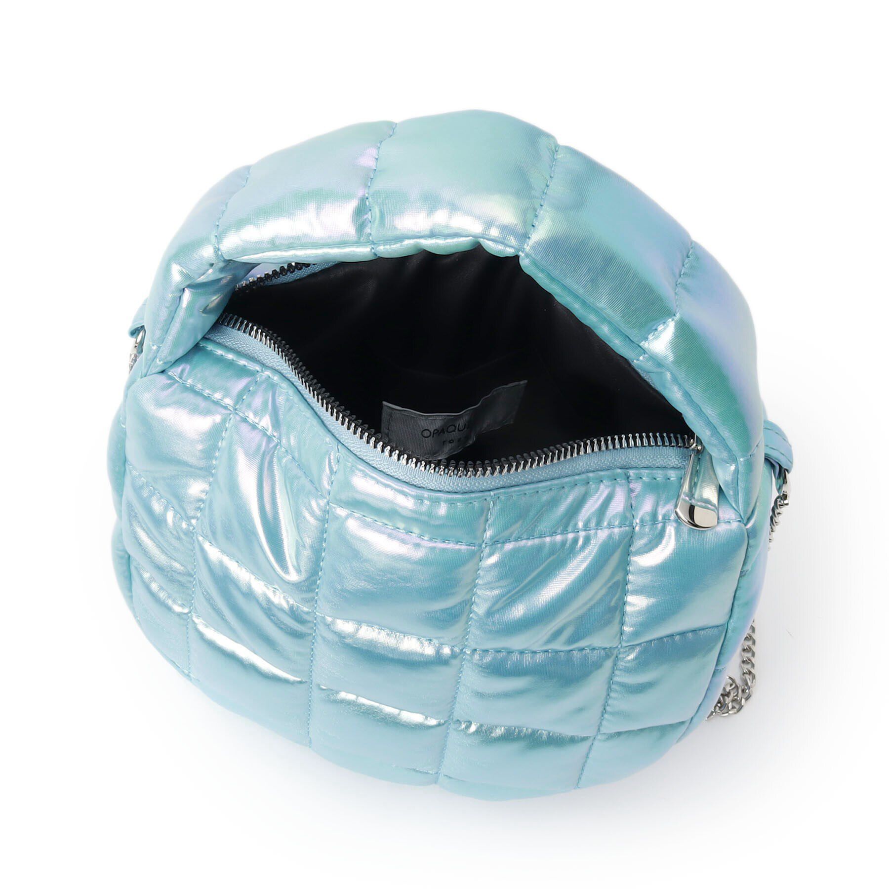 OPAQUE.CLIP「【2WAY】スクエアキルティングシャイニーミニショルダーバッグ」|ショルダー・メッセンジャー|