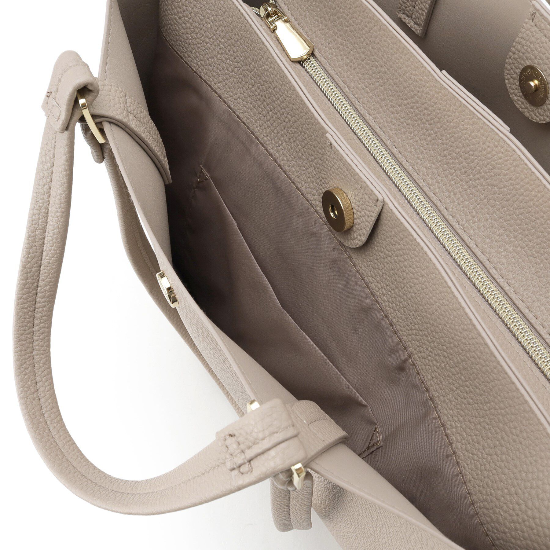 OPAQUE.CLIP「【軽量／A4サイズ対応／2WAY】シュリンク合皮大容量トートバッグ」|トートバッグ|