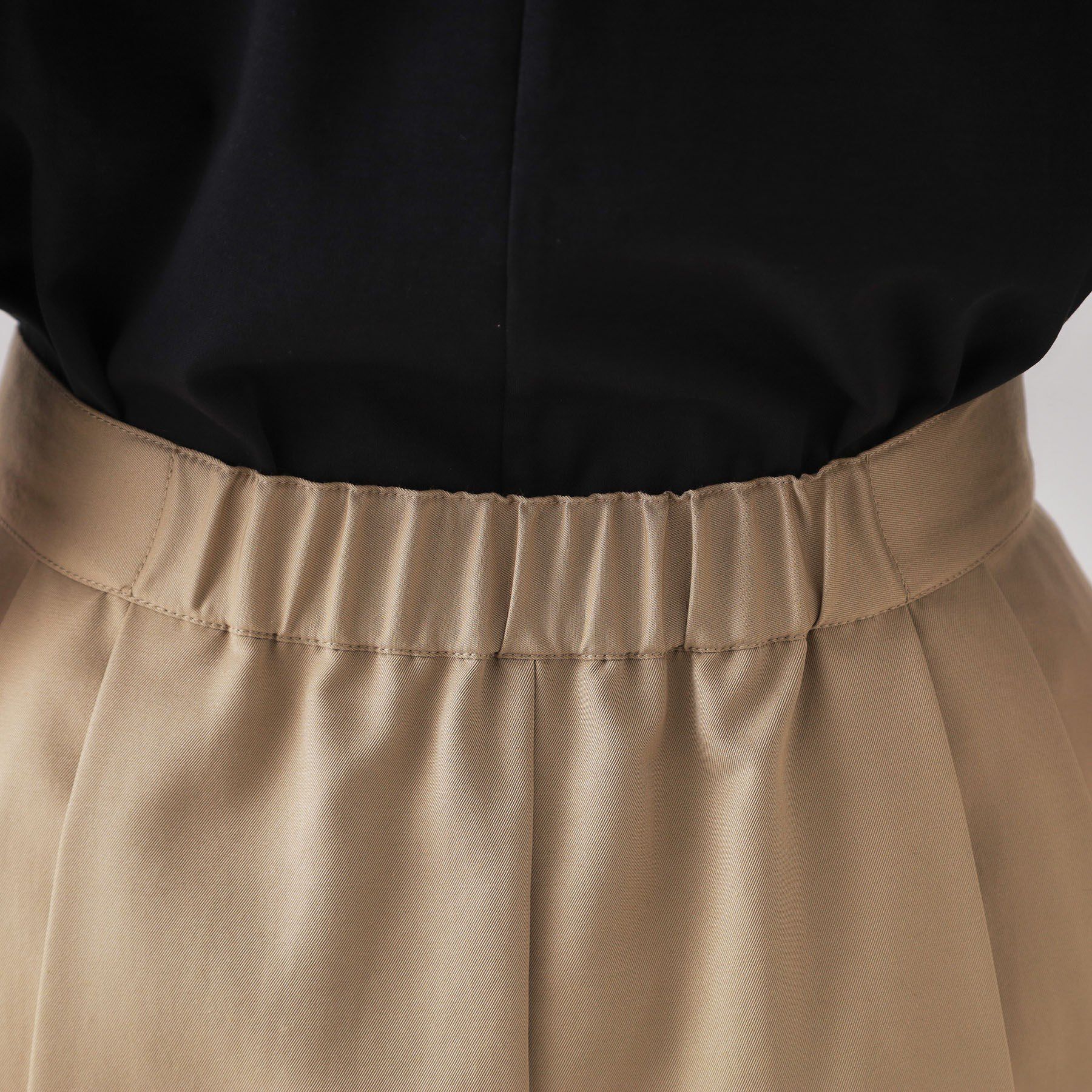 OPAQUE.CLIP「タックプリーツスカート【洗濯機洗い可】」|スカート|