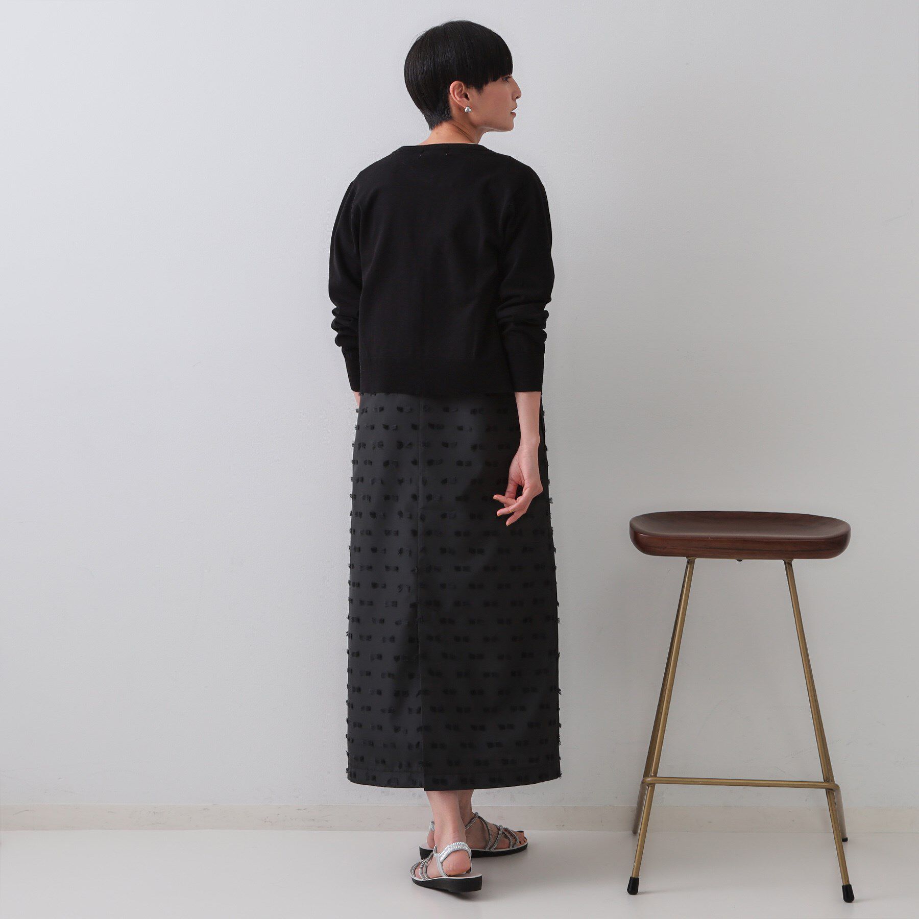 OPAQUE.CLIP「ショートニットカーディガン【UV/洗濯機洗い可】」|カーディガン|