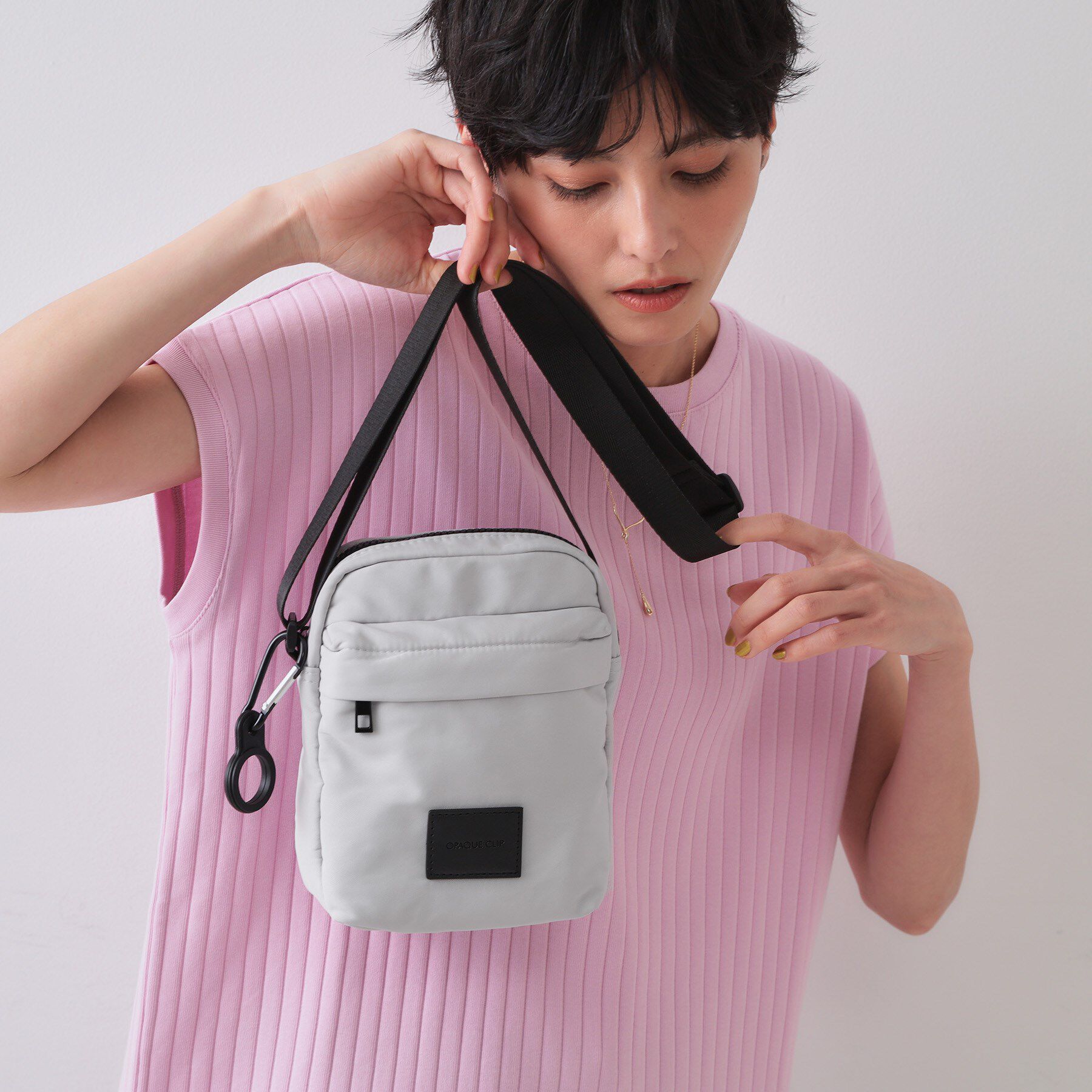 OPAQUE.CLIP「【ペットボトルショルダー付き】軽量ミニショルダーバッグ」|ショルダー・メッセンジャー|