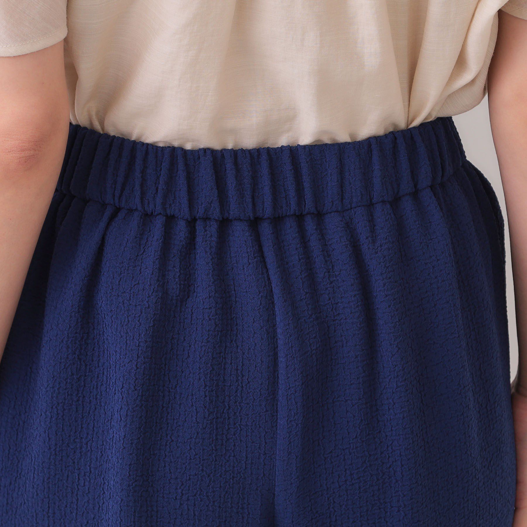 OPAQUE.CLIP「ストレッチジャカードイージーワイドパンツ/セットアップ対応可【洗濯機洗い可】」|その他|