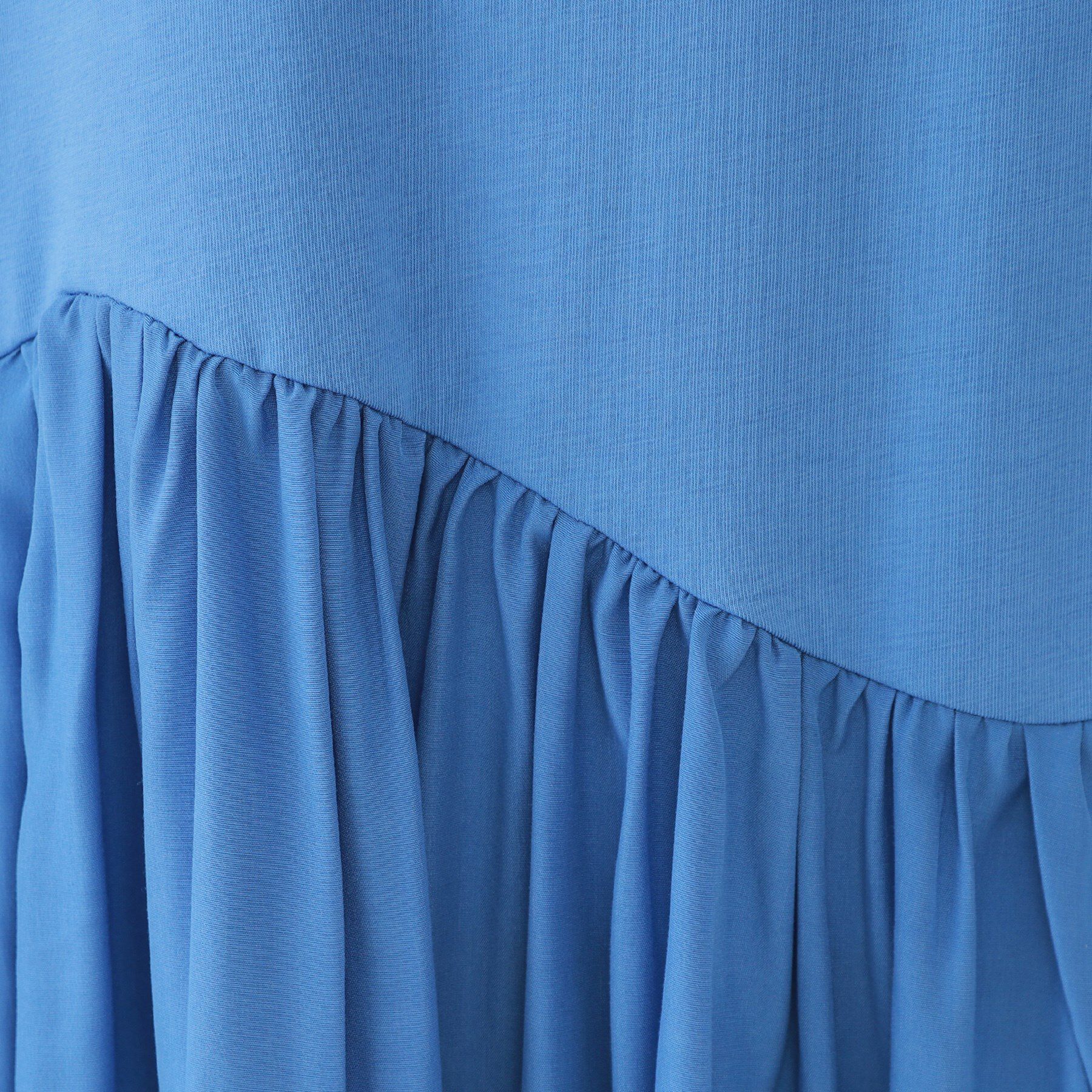 OPAQUE.CLIP「アシメドッキングフレアワンピース【洗濯機洗い可】」|ワンピース|