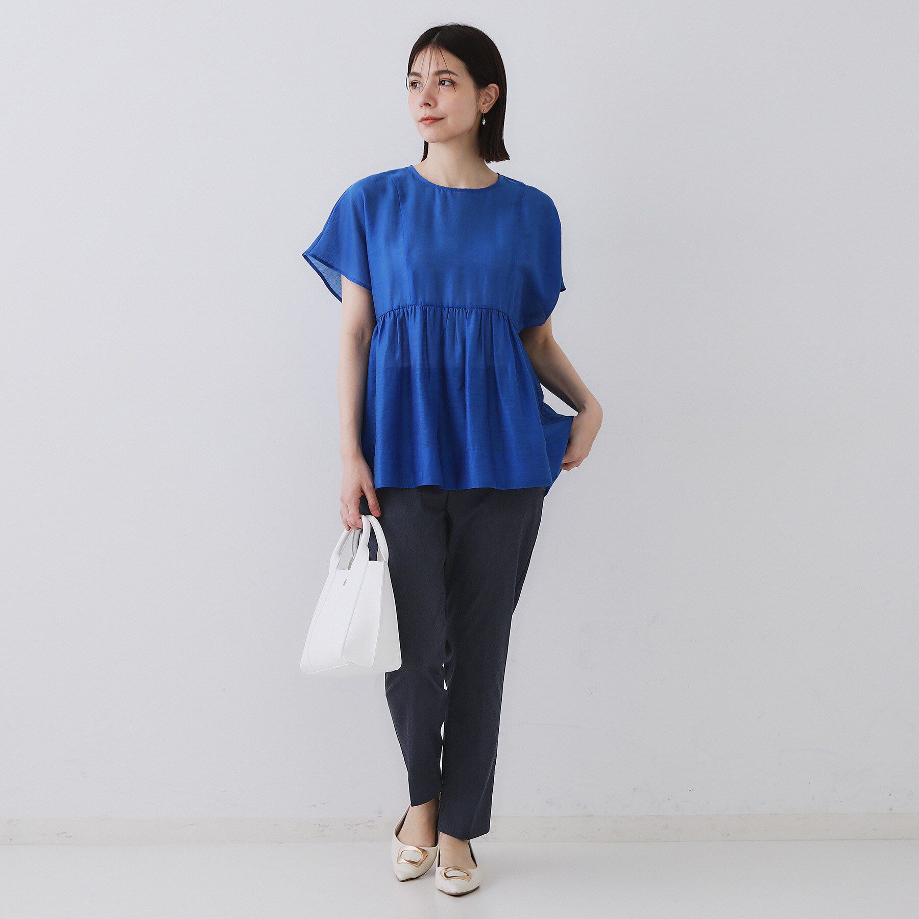 OPAQUE.CLIP「《S-LLサイズ》ハイストレッチスティックパンツ【洗濯機洗い可/接触冷感】」|その他|