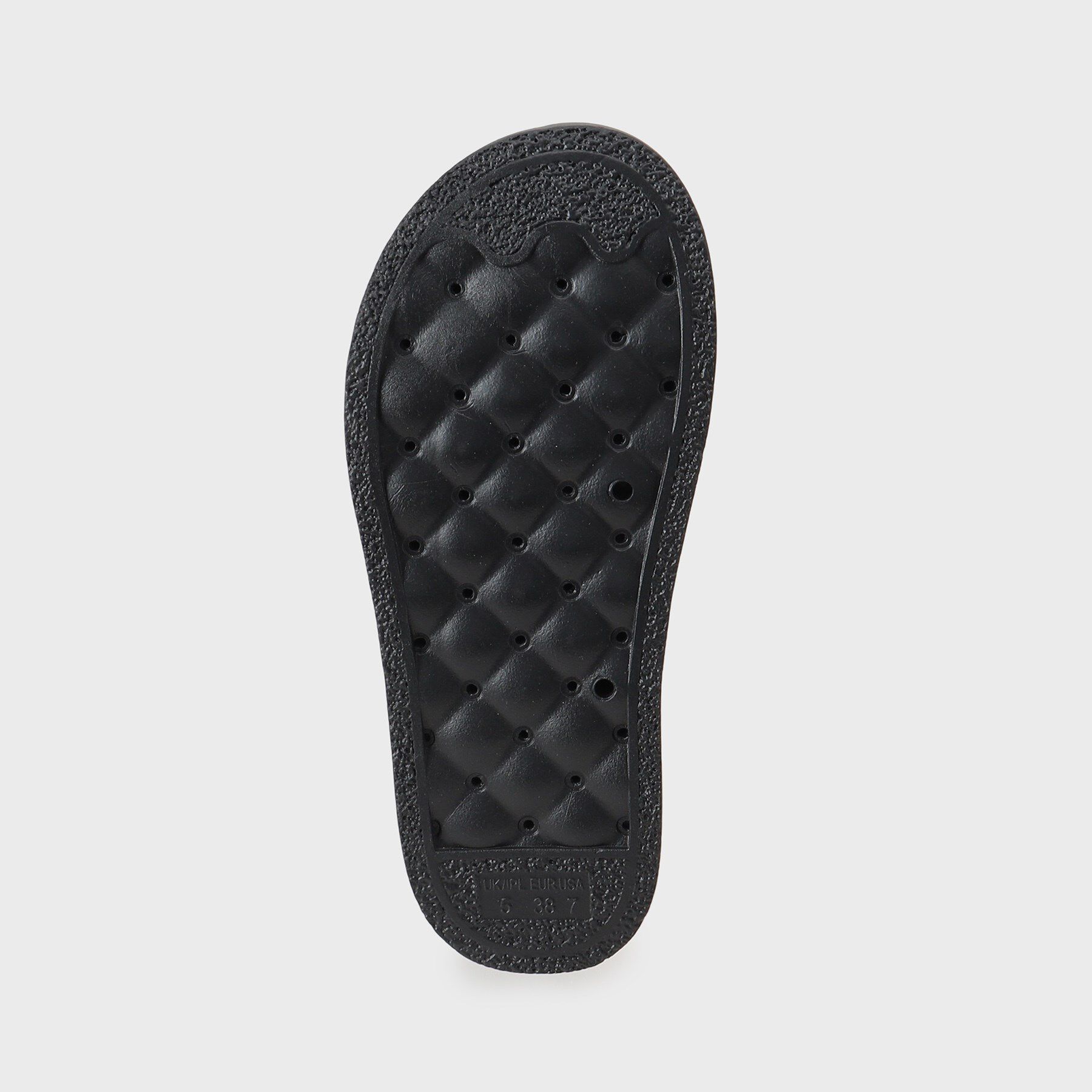 OPAQUE.CLIP「【軽量】ゴールドバックルフットベッドサンダル」|サンダル|