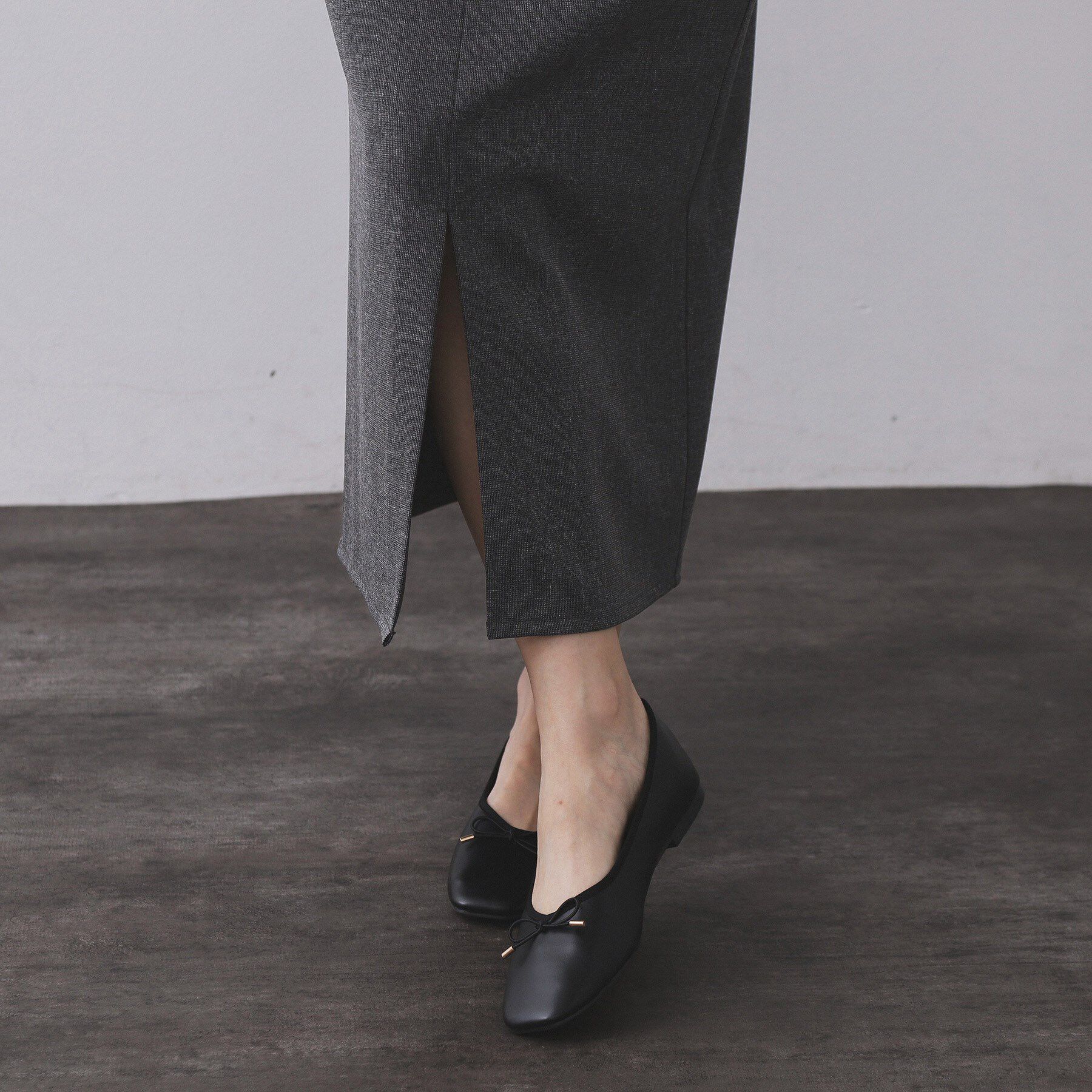 OPAQUE.CLIP「ストレッチダブルポケットタイトスカート【洗える】」|スカート|