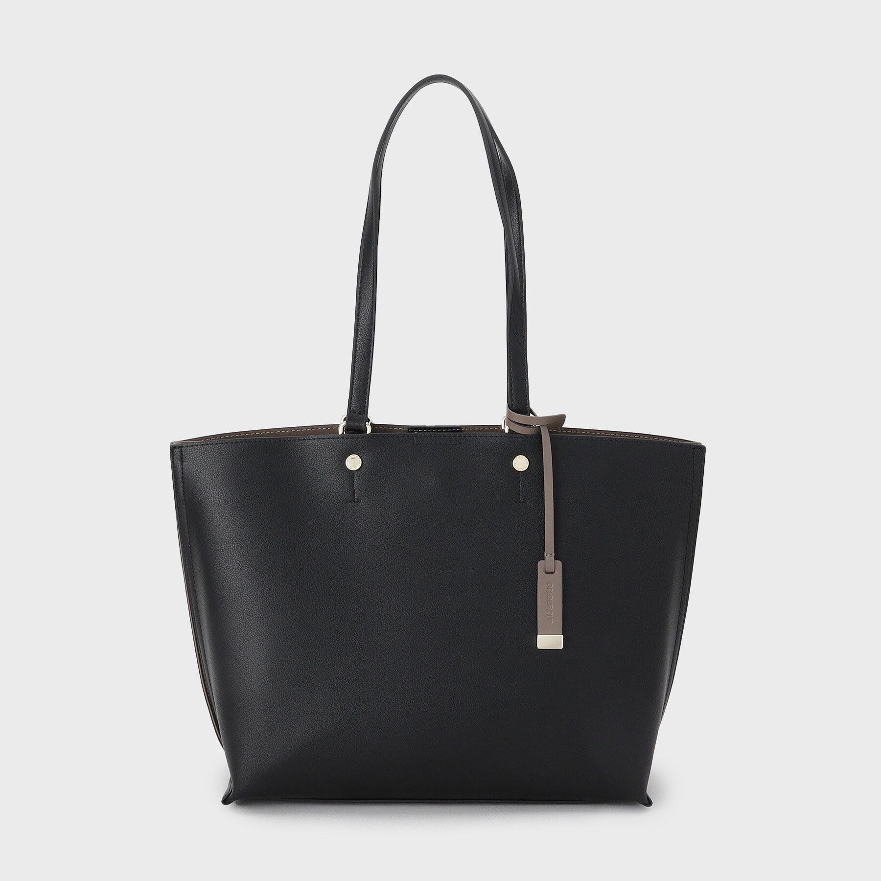 OPAQUE.CLIP「【名品/A4サイズ対応】バイカラースムーストートバッグ」|トートバッグ|