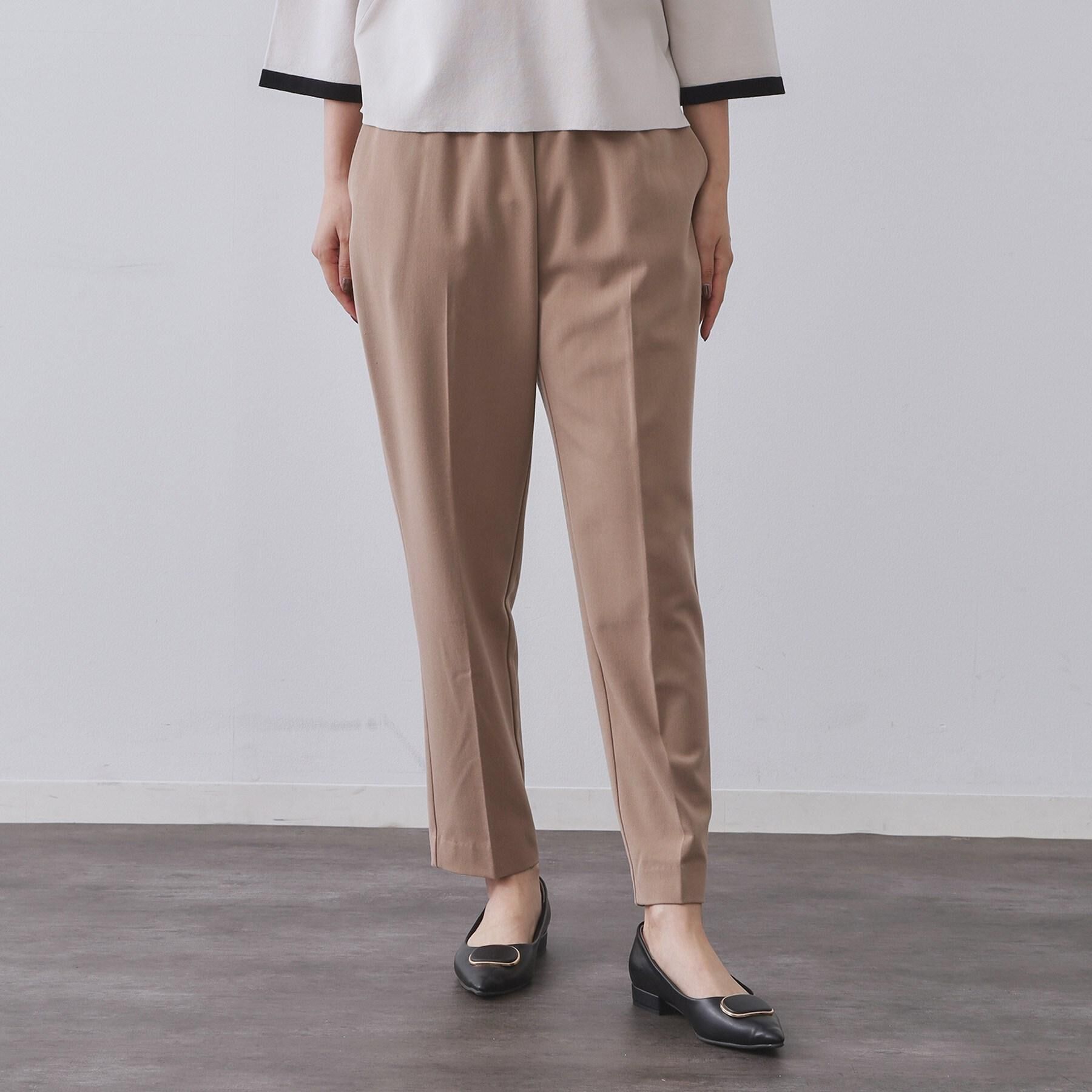 OPAQUE.CLIP「ウォームタッチ イージーテーパードパンツ【洗濯機洗OK/ストレッチ】」|その他|