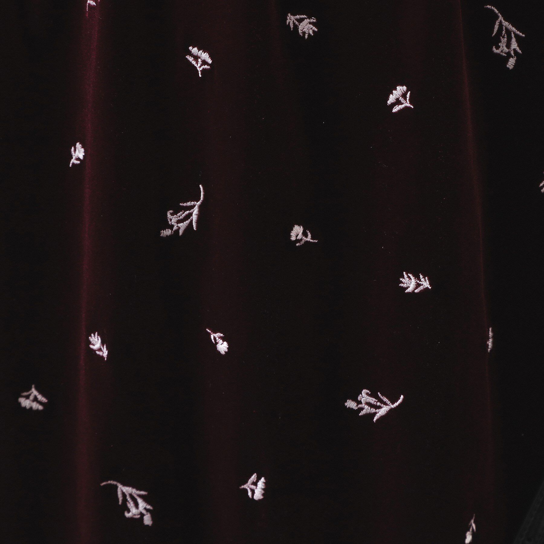 OPAQUE.CLIP「ベロアナロースカート/セットアップ対応可【洗濯機OK】」|スカート|