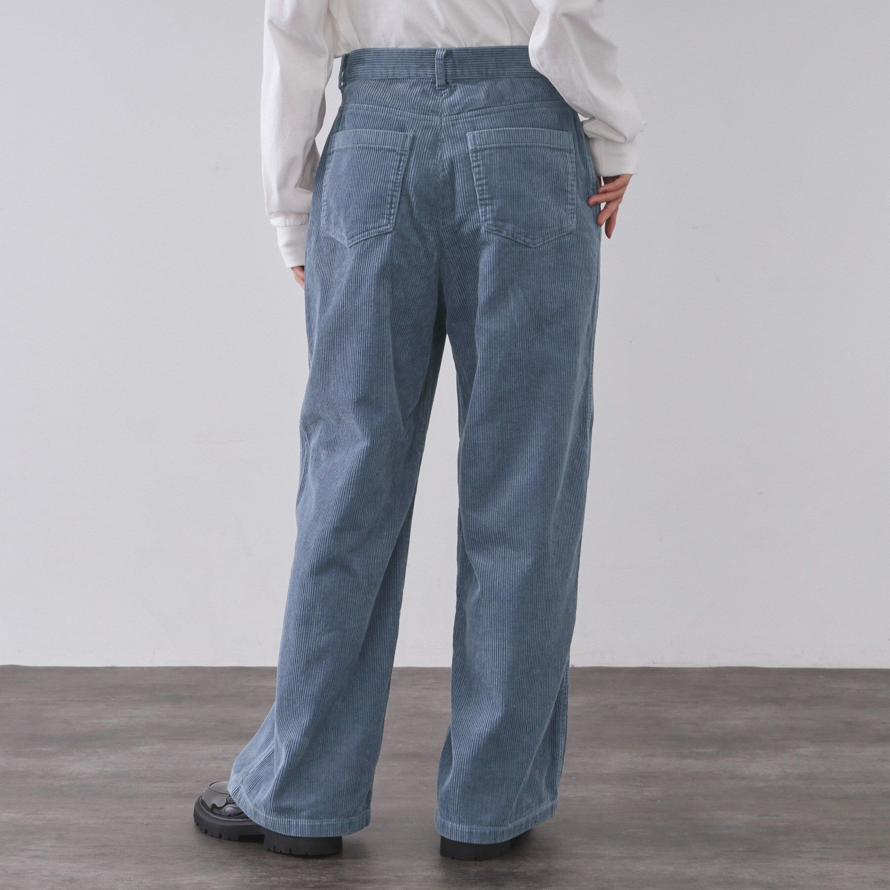 OPAQUE.CLIP「コーデュロイワイドパンツ【洗濯機OK】」|その他|