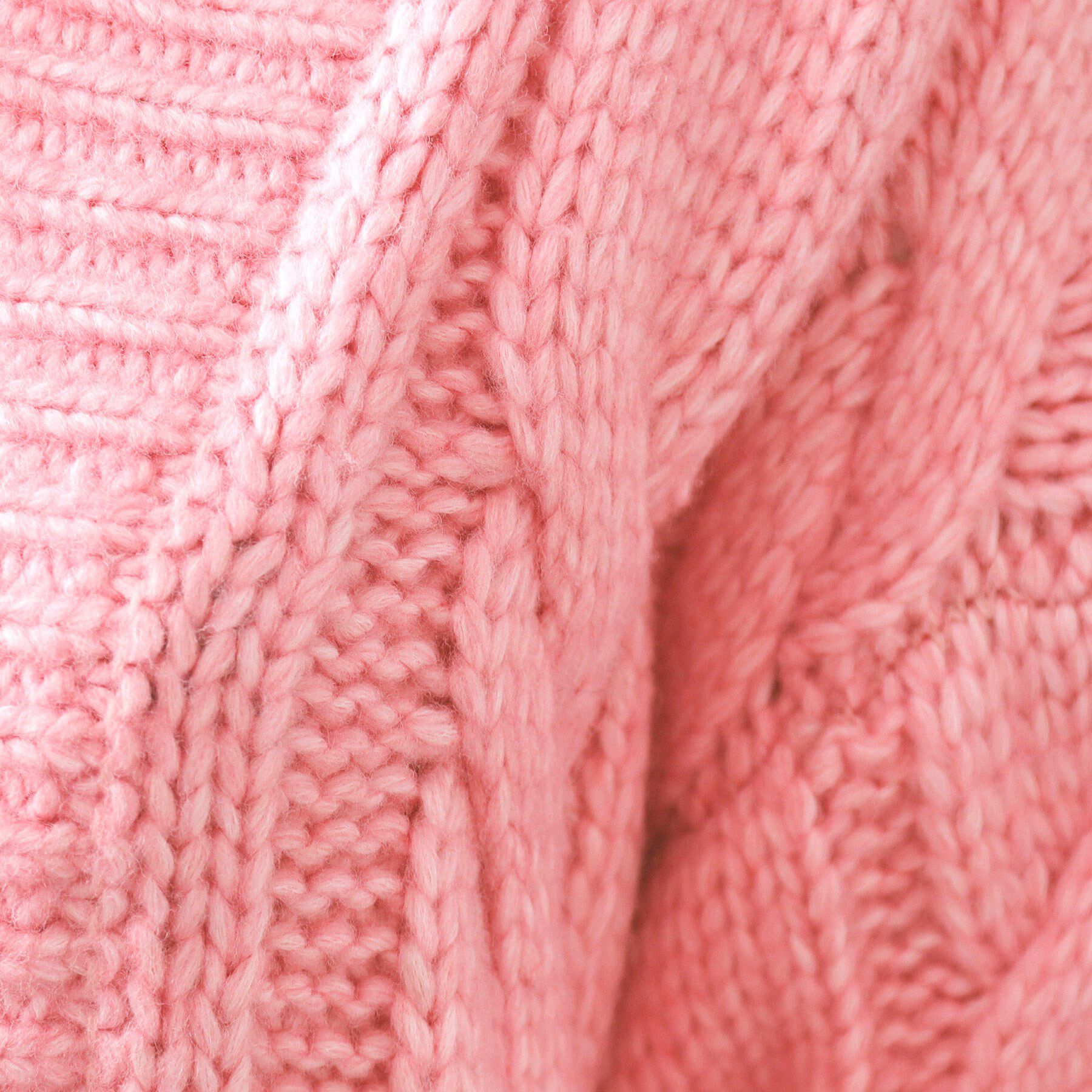 OPAQUE.CLIP「ケーブルローゲージニットカーディガン【洗濯機OK】」|カーディガン|