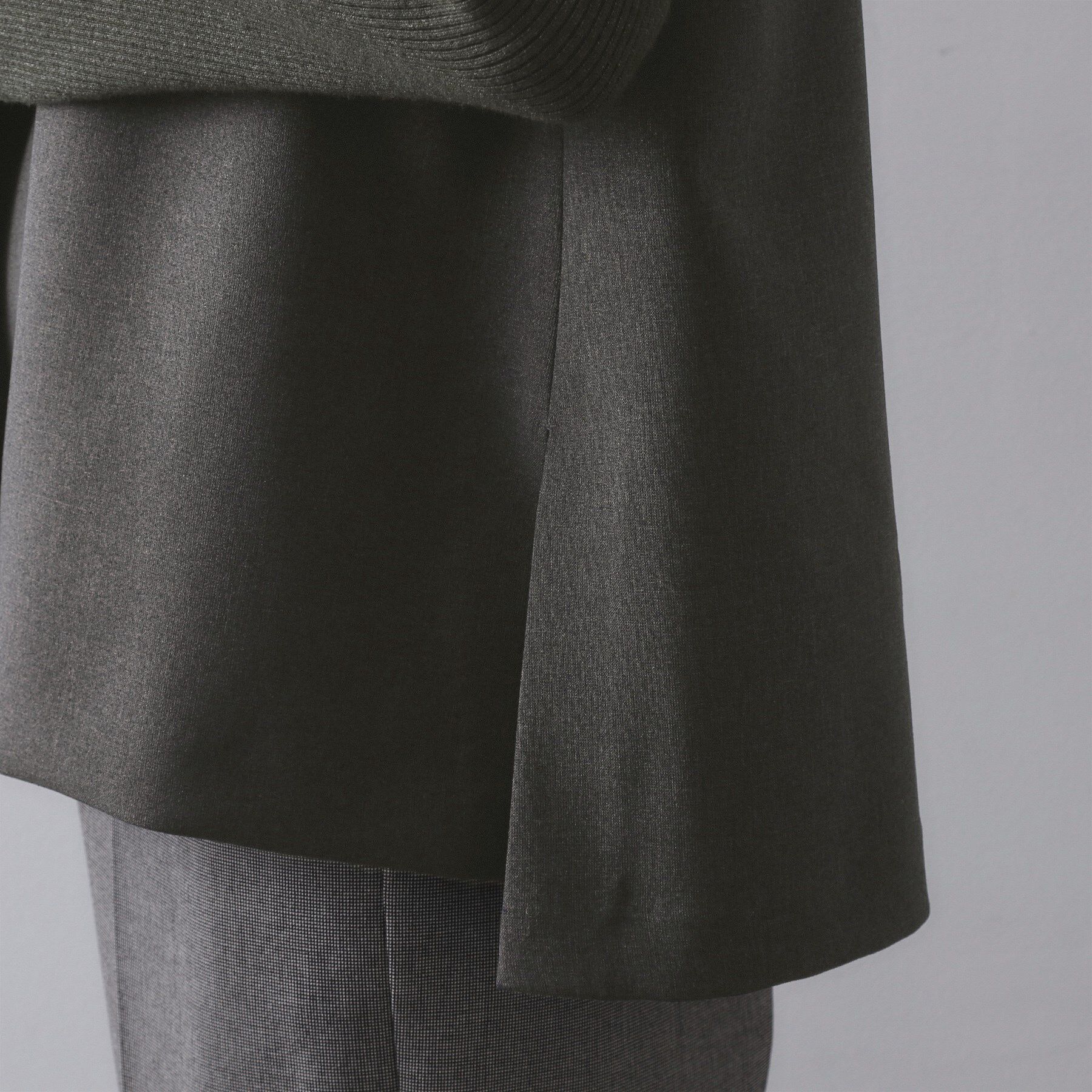 OPAQUE.CLIP「《ツインセット》ベスト&times;リブニット【洗濯機OK】」|その他|