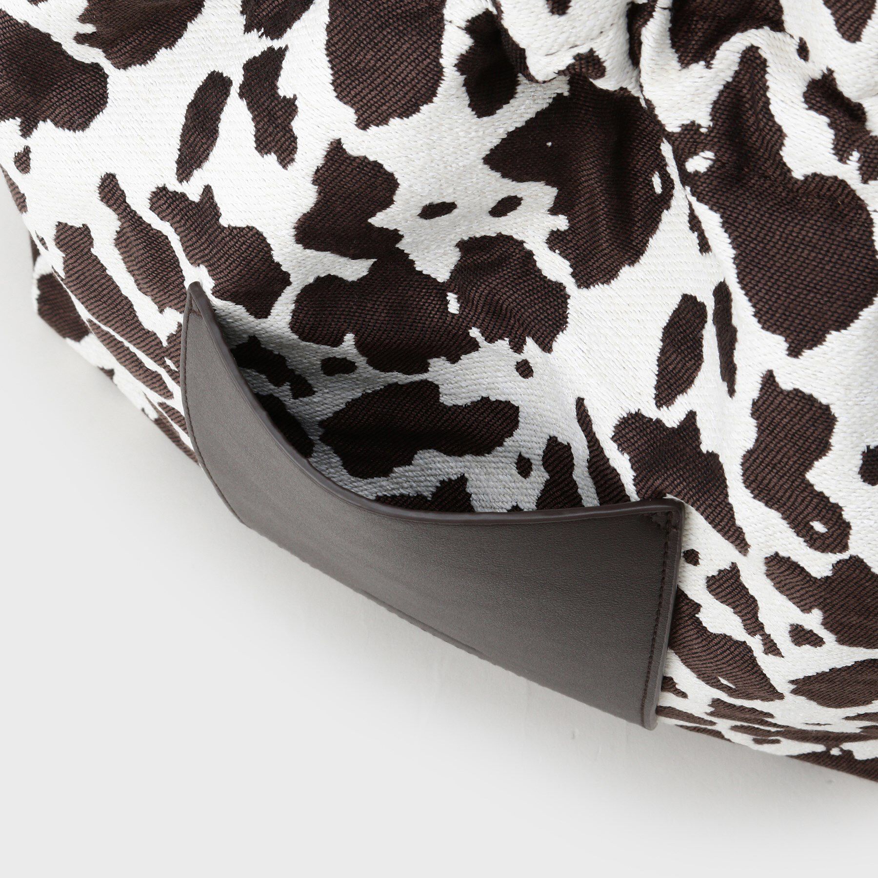 OPAQUE.CLIP「素材アソートドロストデザイン巾着トートバッグ【A4サイズ対応】」|トートバッグ|