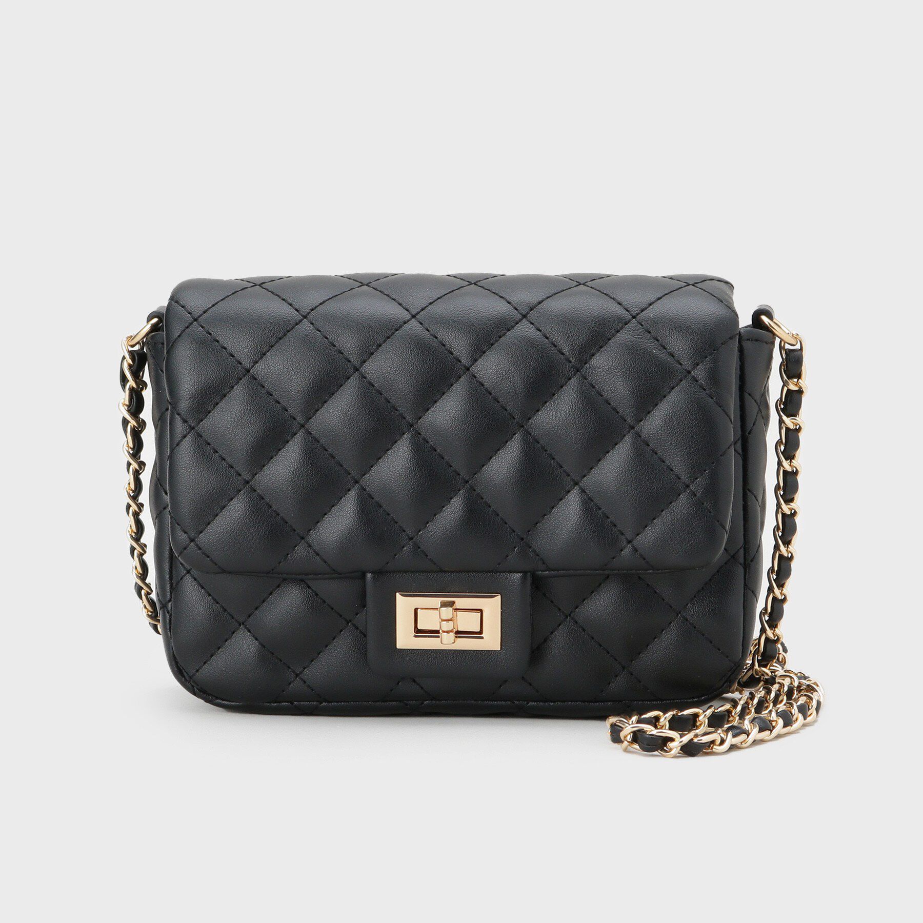 OPAQUE.CLIP「2WAYダイヤキルトチェーンショルダー」|ショルダー・メッセンジャー|