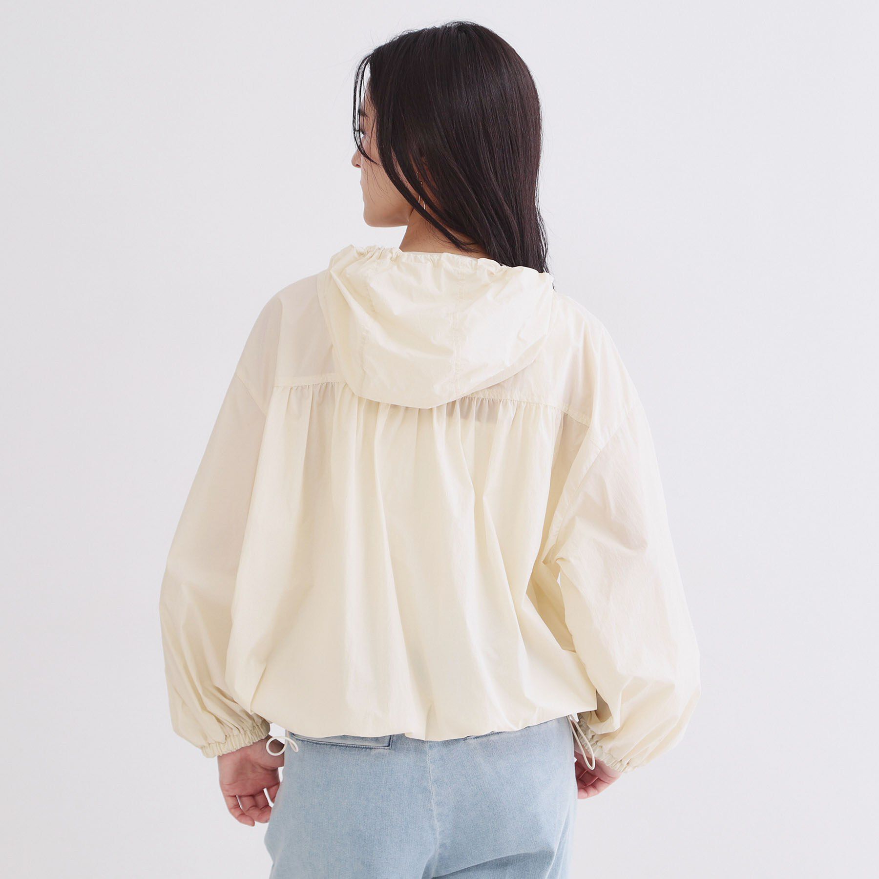 OPAQUE.CLIP「【UV/撥水】ライトフーディブルゾン《洗濯機OK》」|ブルゾン・スタジャン|