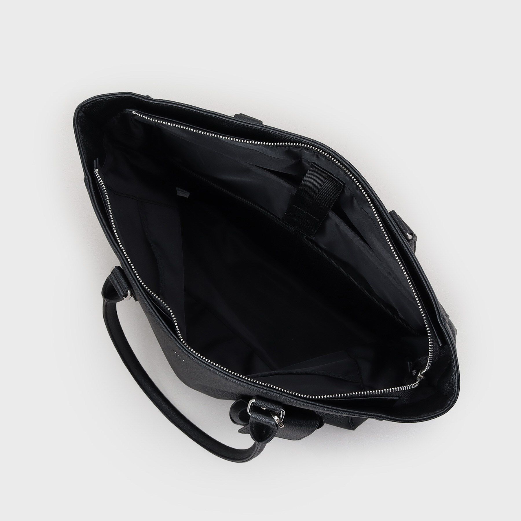 THE SHOP TK「【A4サイズ／ビジネスでも使える】合皮トートバッグ イヤホンケース付き」|トートバッグ|