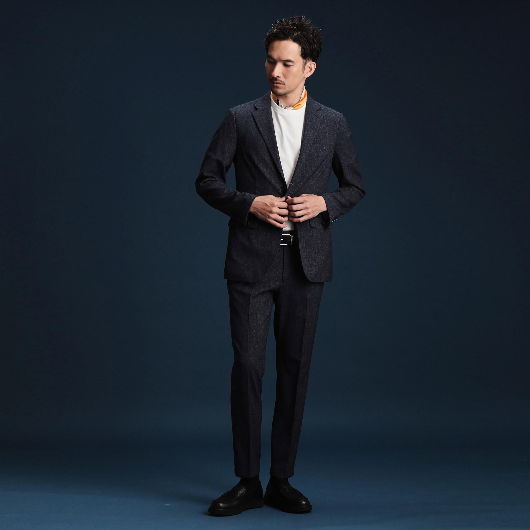 THE SHOP TK「AVANT AIR メッシュジャケット セットアップ可 ／ 洗える ／ ストレッチ ／ シワになりに」|テーラードジャケット|