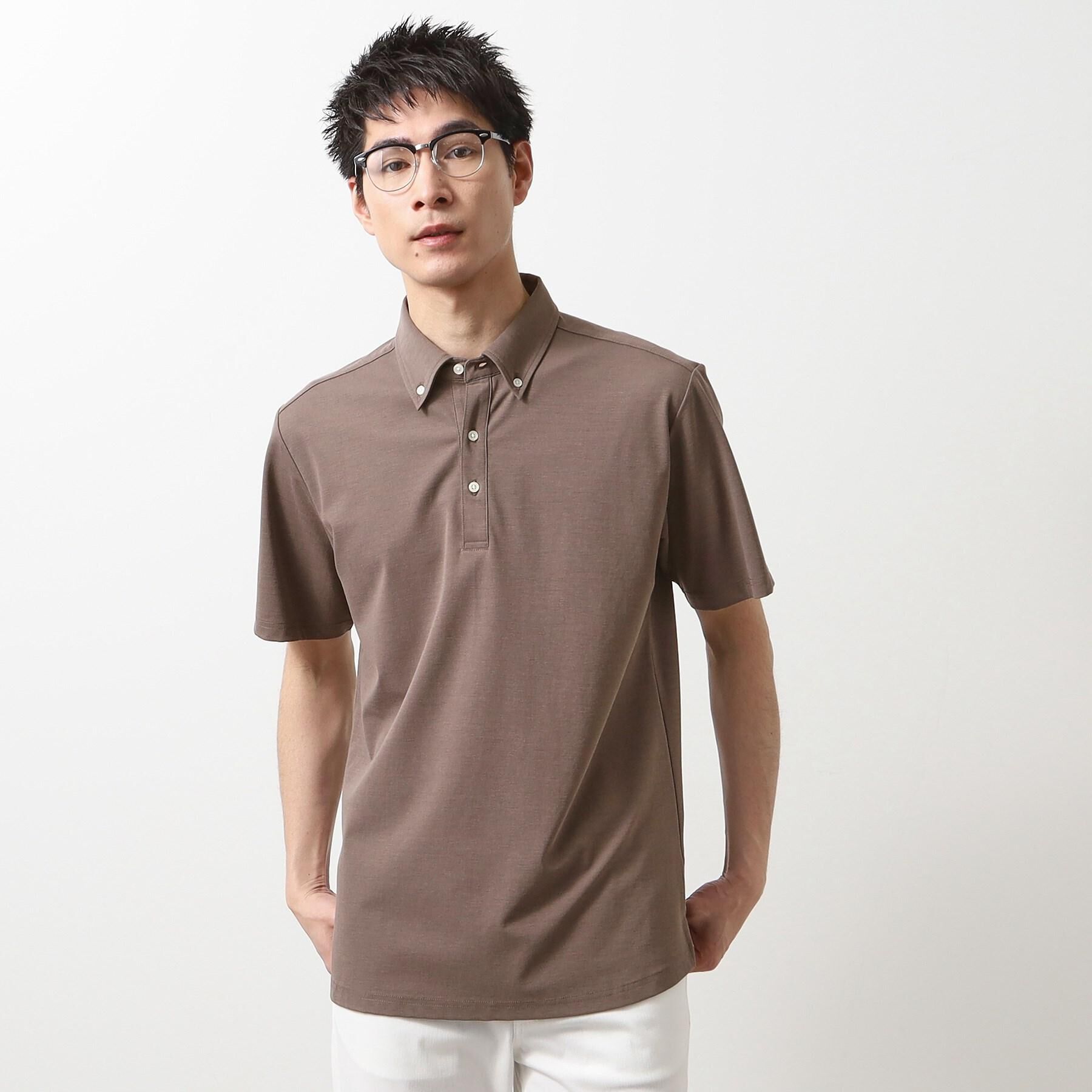 THE SHOP TK「アイスカノコポロシャツ 接触冷感/ビジネス対応」|ポロシャツ|