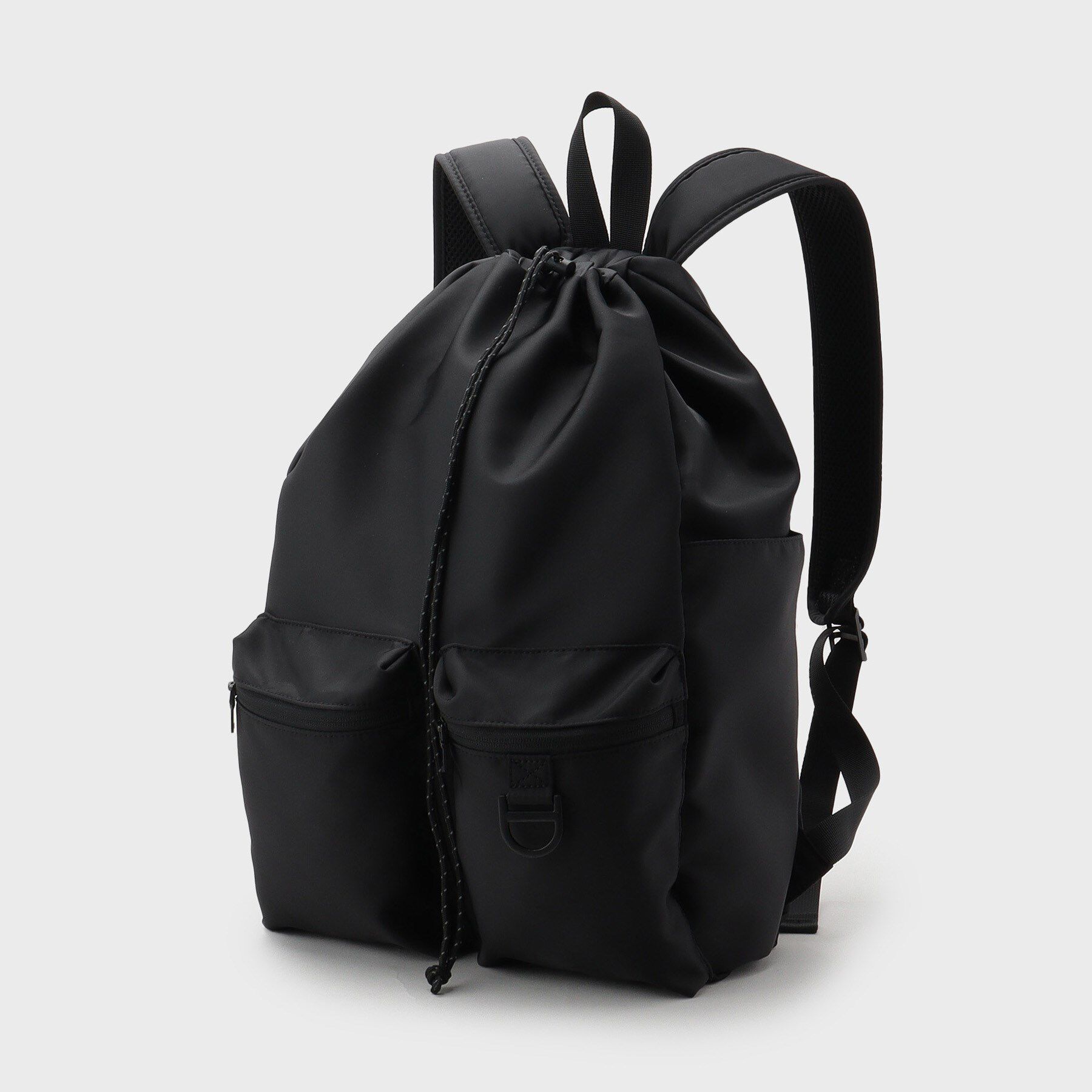 THE SHOP TK「ダブルポケット巾着バック ／ ナップサック」|リュック|