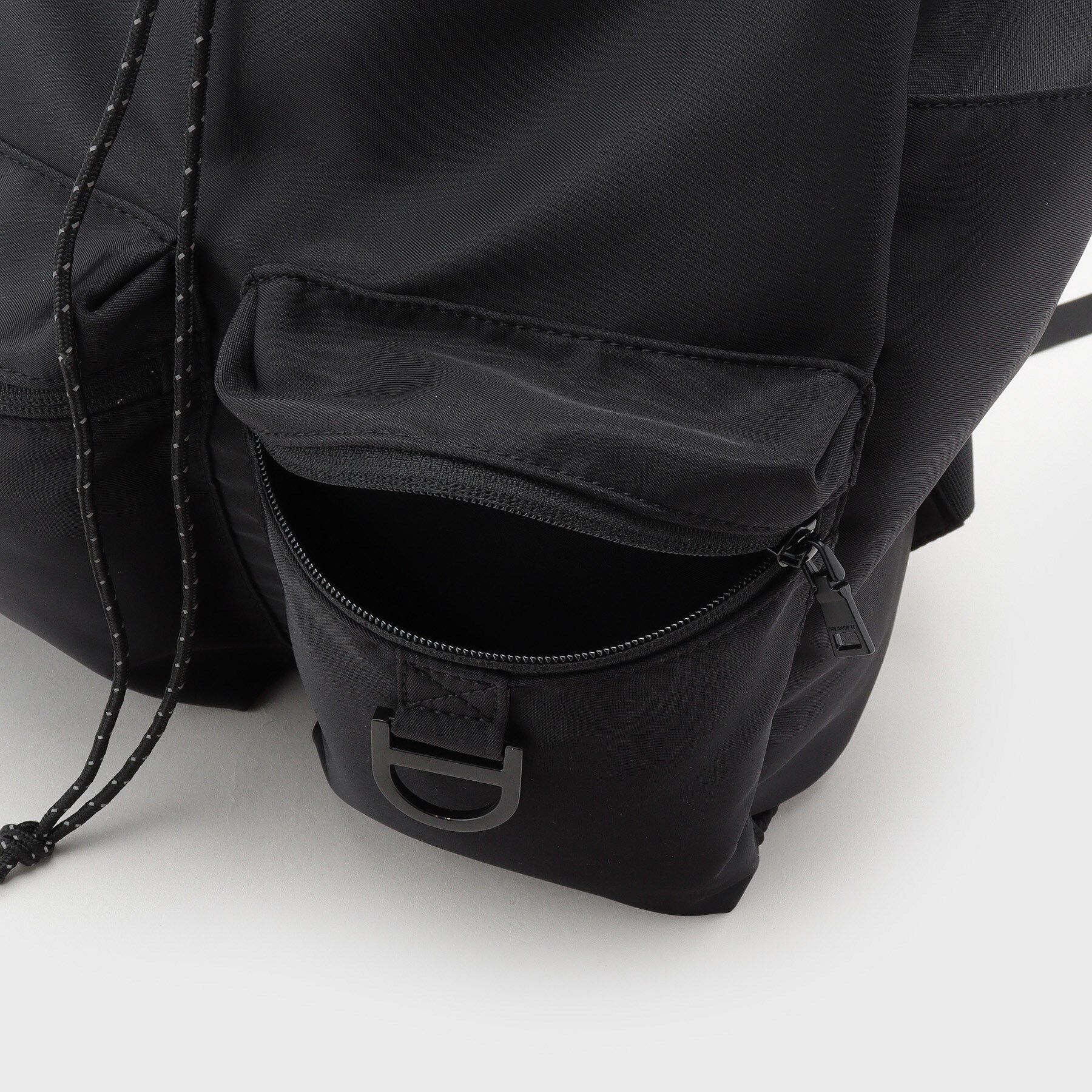 THE SHOP TK「ダブルポケット巾着バック ／ ナップサック」|リュック|