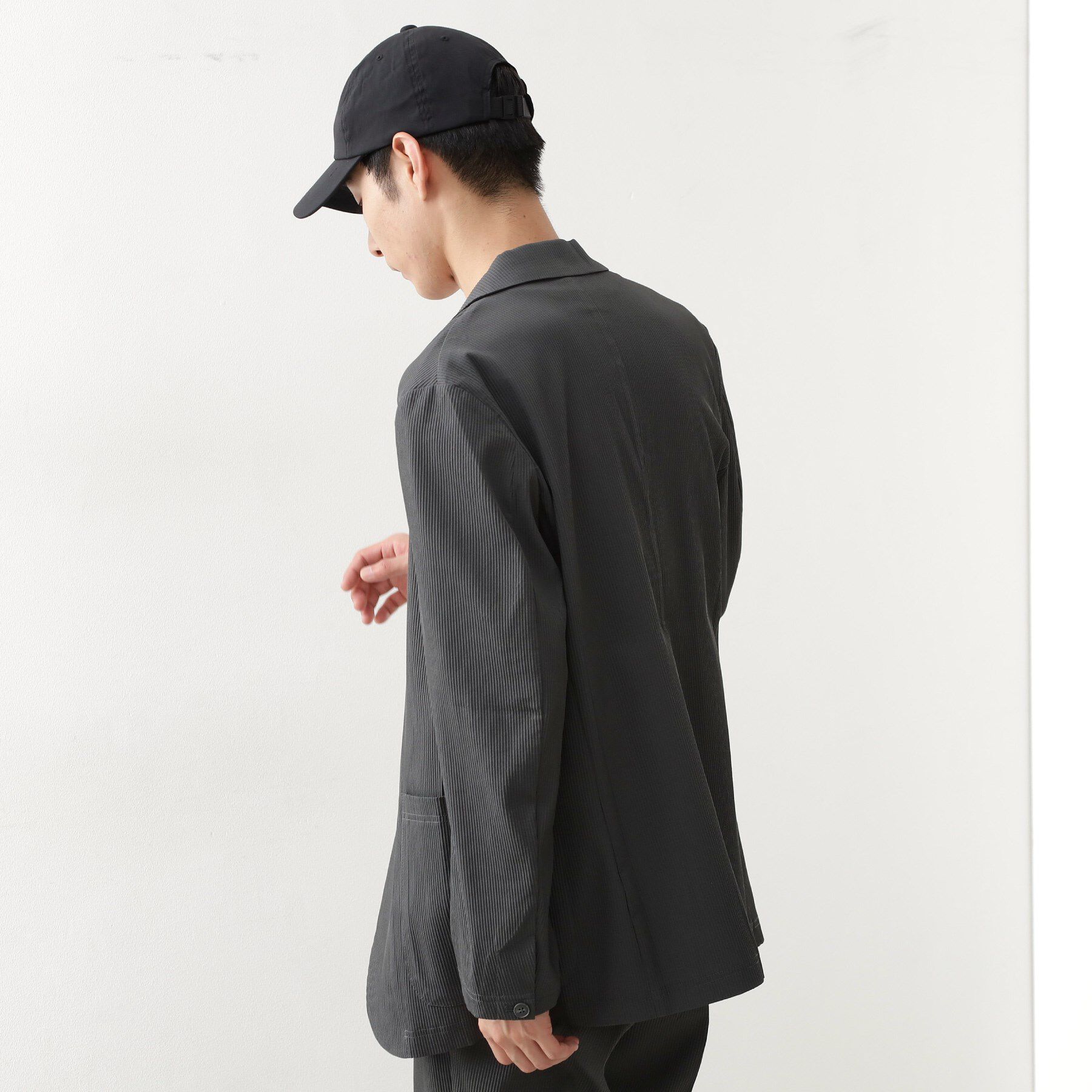 THE SHOP TK「【Begin/ビギン10月号掲載】楊柳スマートジャケット　軽量/洗濯機OK/セットアップ可」|テーラードジャケット|