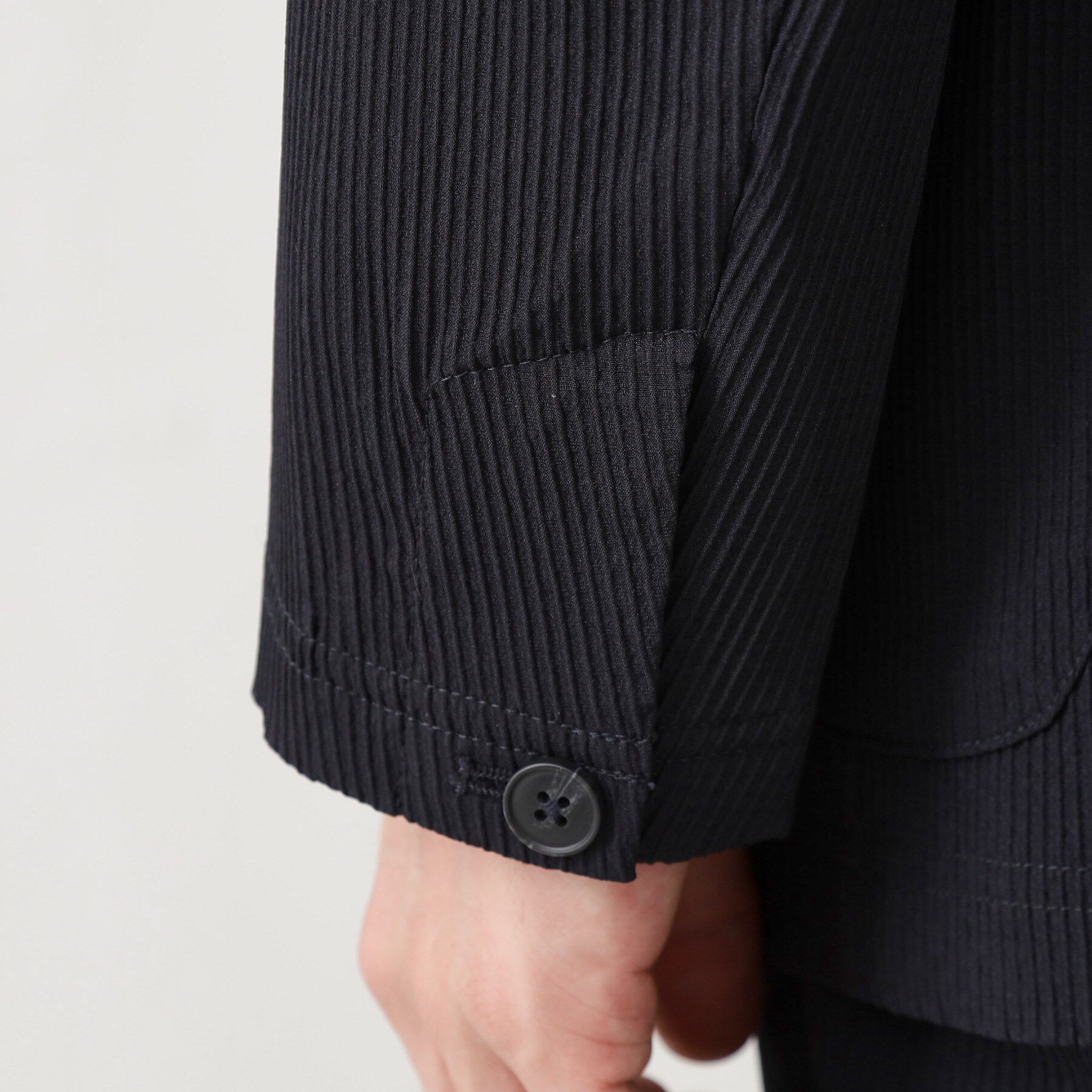 THE SHOP TK「【Begin/ビギン10月号掲載】楊柳スマートジャケット　軽量/洗濯機OK/セットアップ可」|テーラードジャケット|