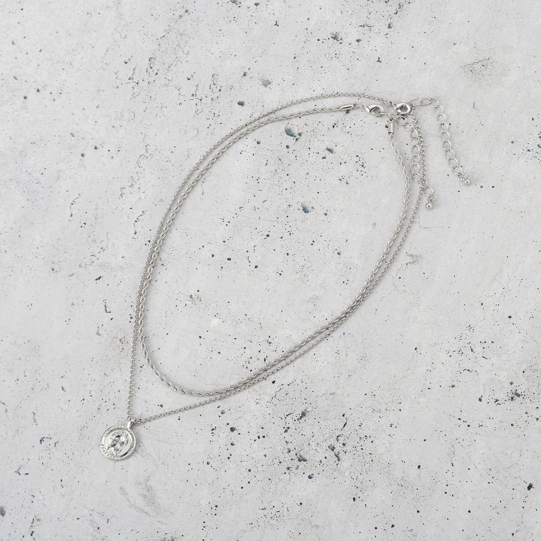 THE SHOP TK「コインチェーン2WAYショートネックレス」|ネックレス|