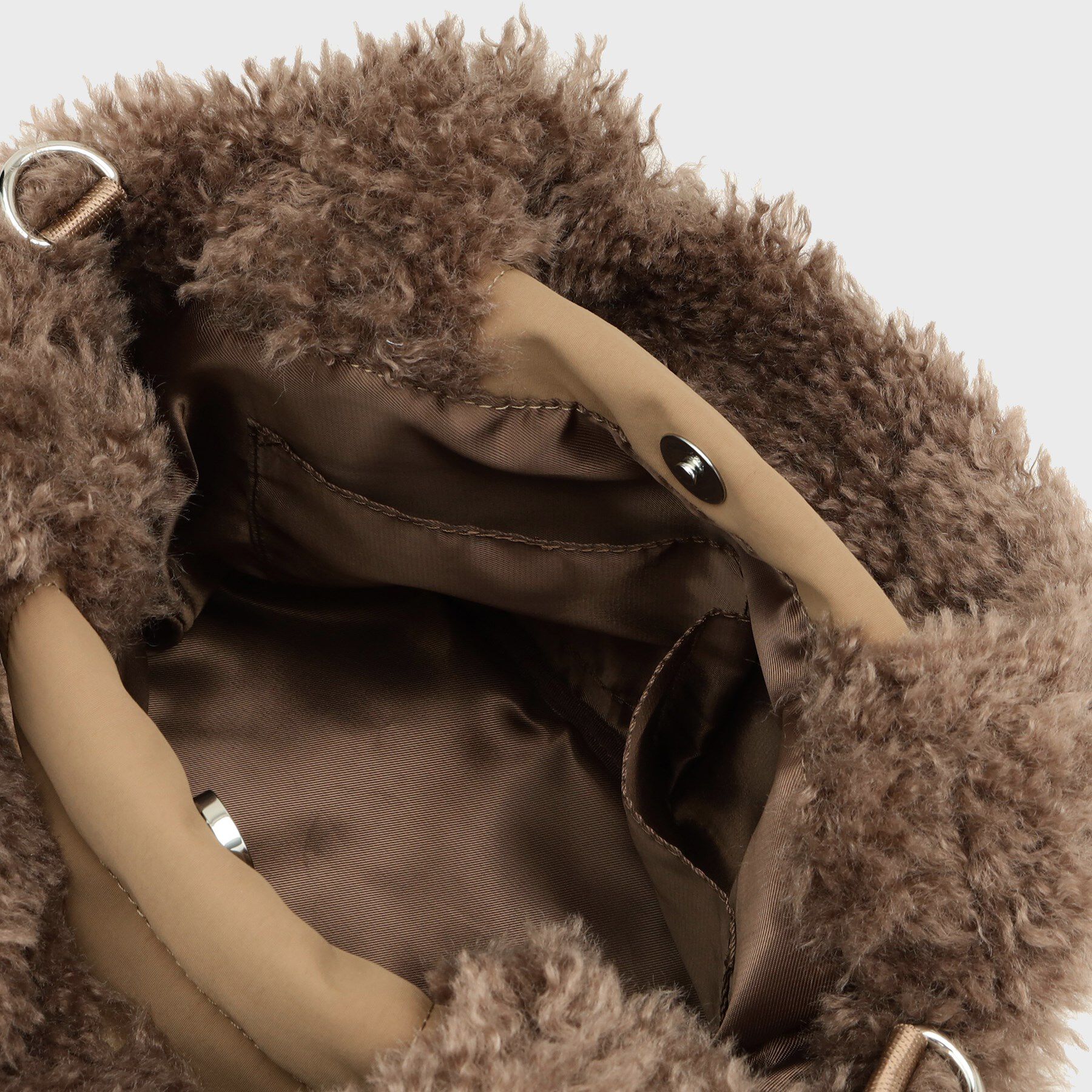 THE SHOP TK「キルト&times;フェイクファー2WAYトート」|トートバッグ|