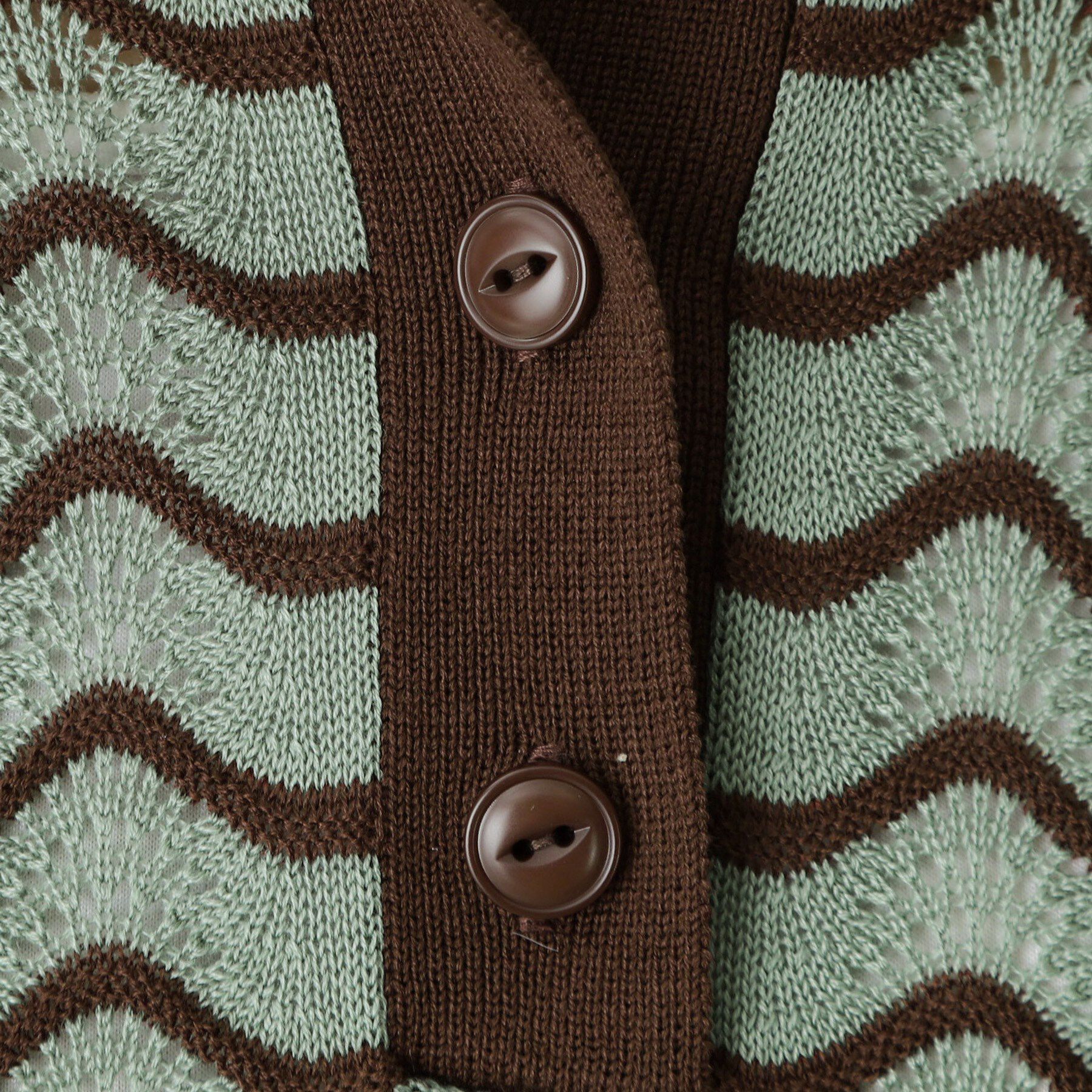 THE SHOP TK「柄アソートポロニットシャツ【洗濯機OK】」|ニット・セーター|