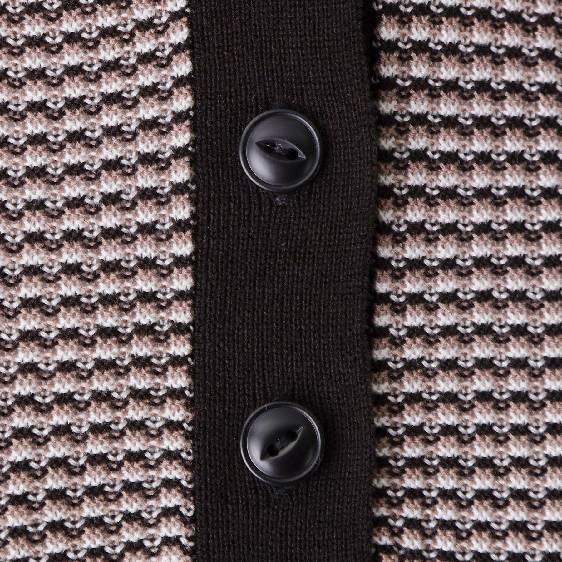 THE SHOP TK「柄アソートポロニットシャツ【洗濯機OK】」|ニット・セーター|