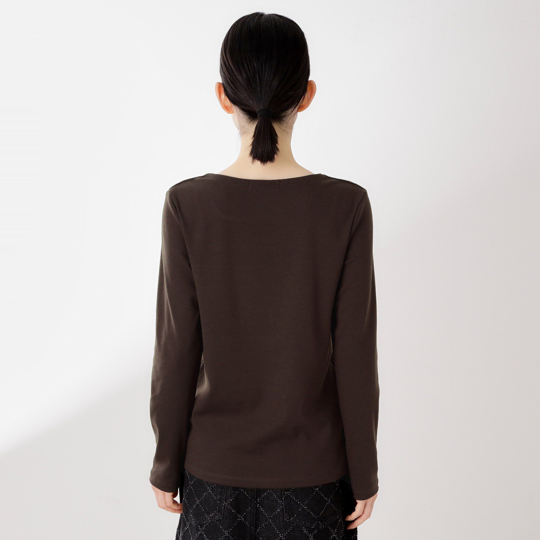 THE SHOP TK「スクエアネックカットソー【洗濯機OK】」|Tシャツ・カットソー|