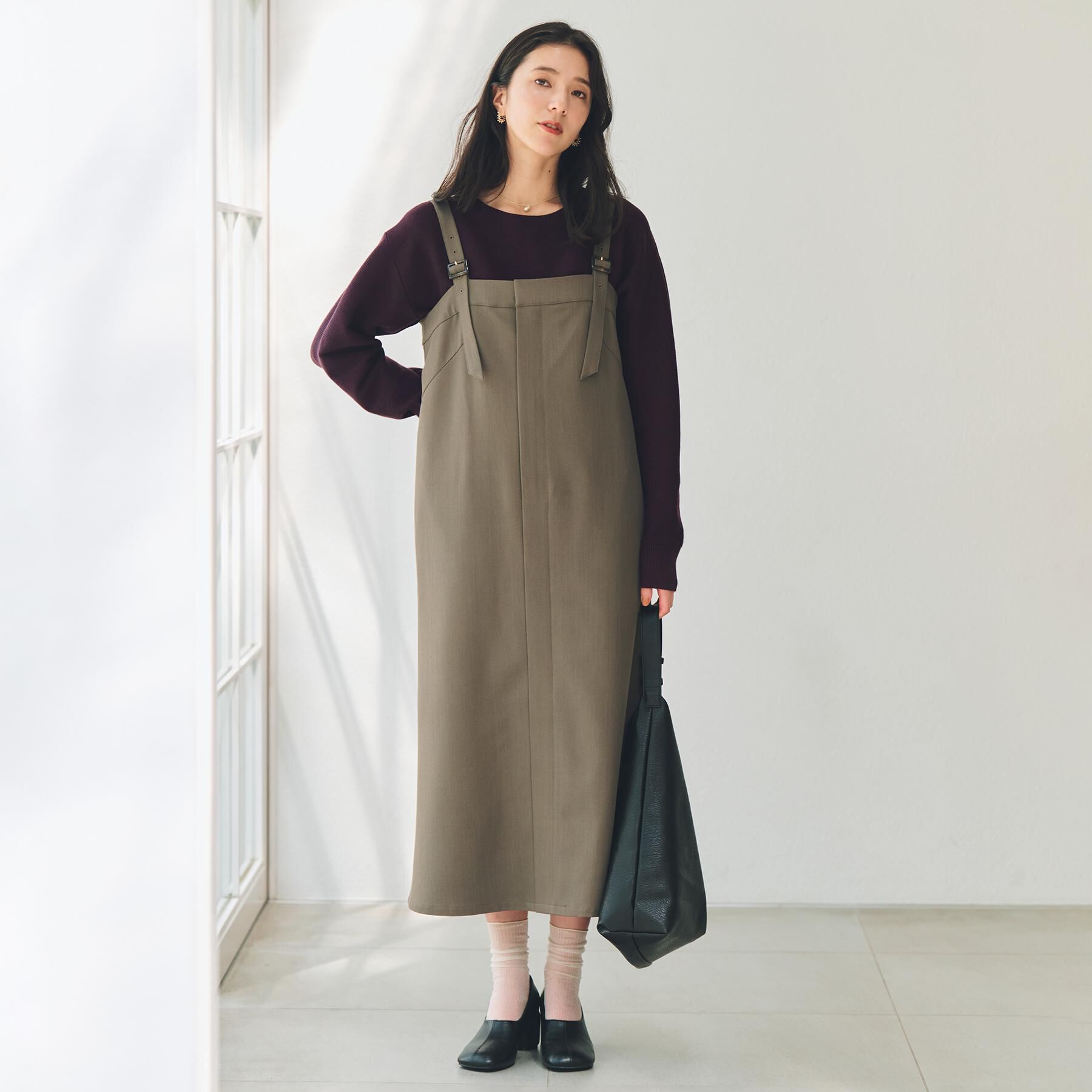 THE SHOP TK「オブリックトゥパンプス」|パンプス|