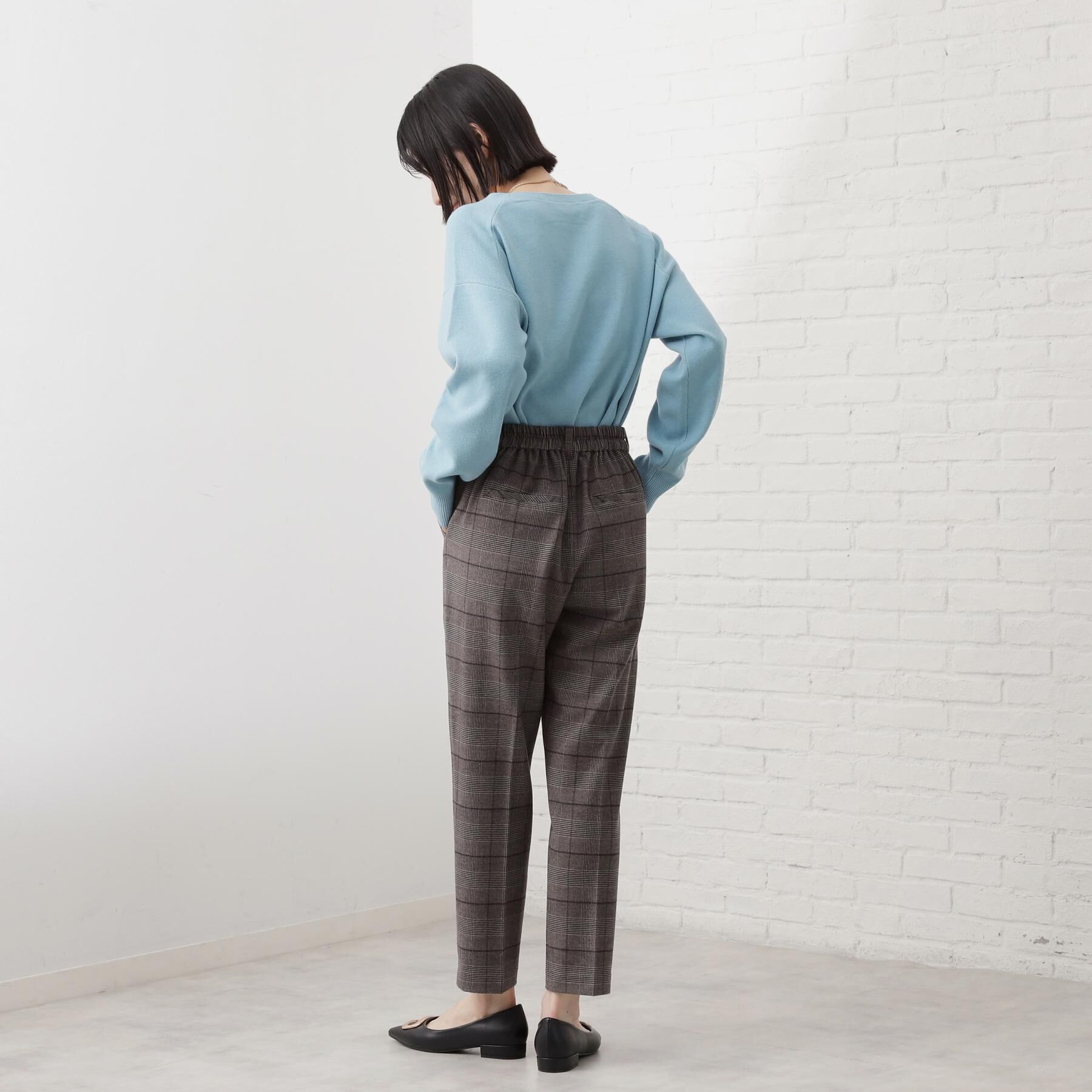 THE SHOP TK「【着丈選べる/XS～XLサイズ】あったか裏起毛テーパードパンツ」|その他|