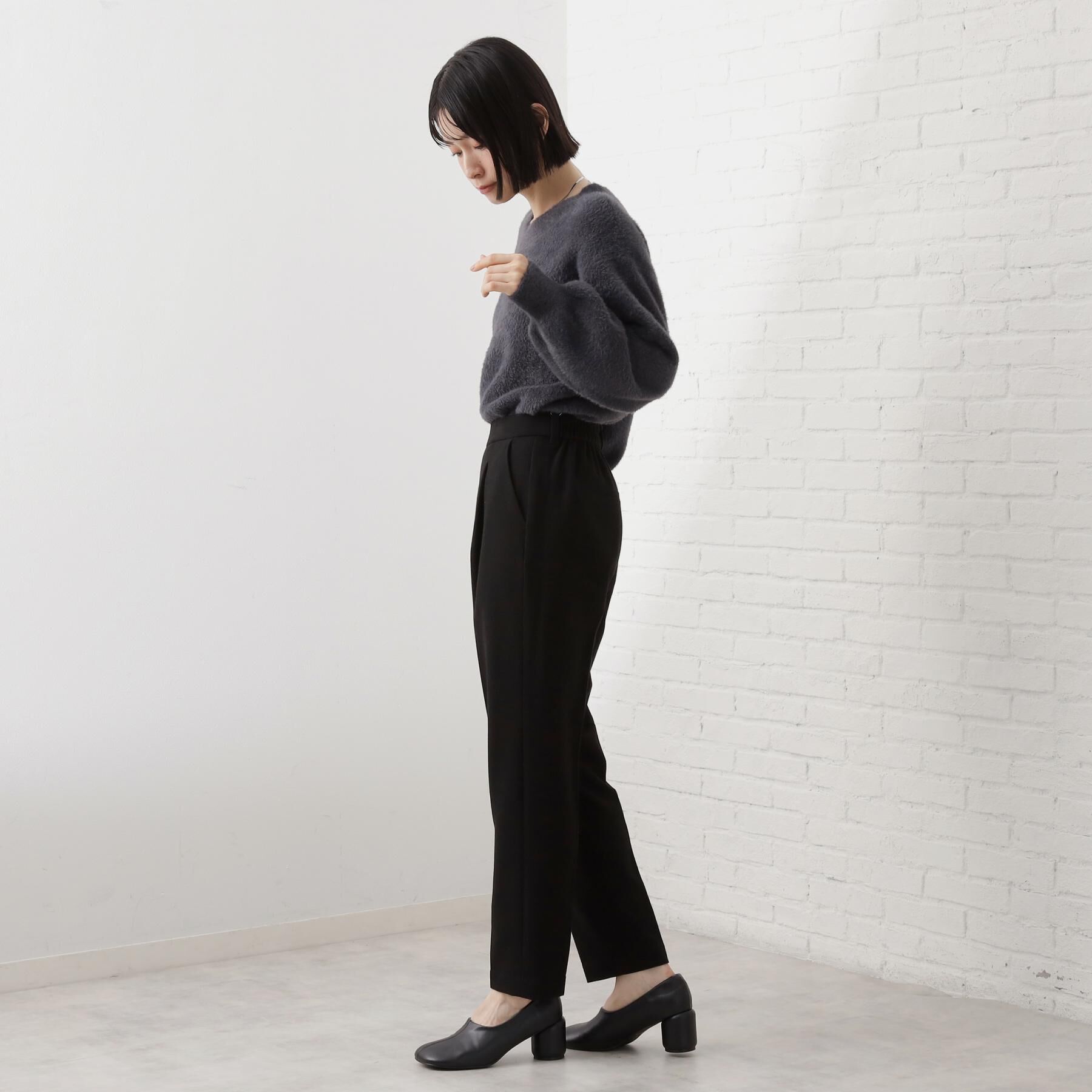 THE SHOP TK「【着丈選べる/XS～XLサイズ】あったか裏起毛テーパードパンツ」|その他|