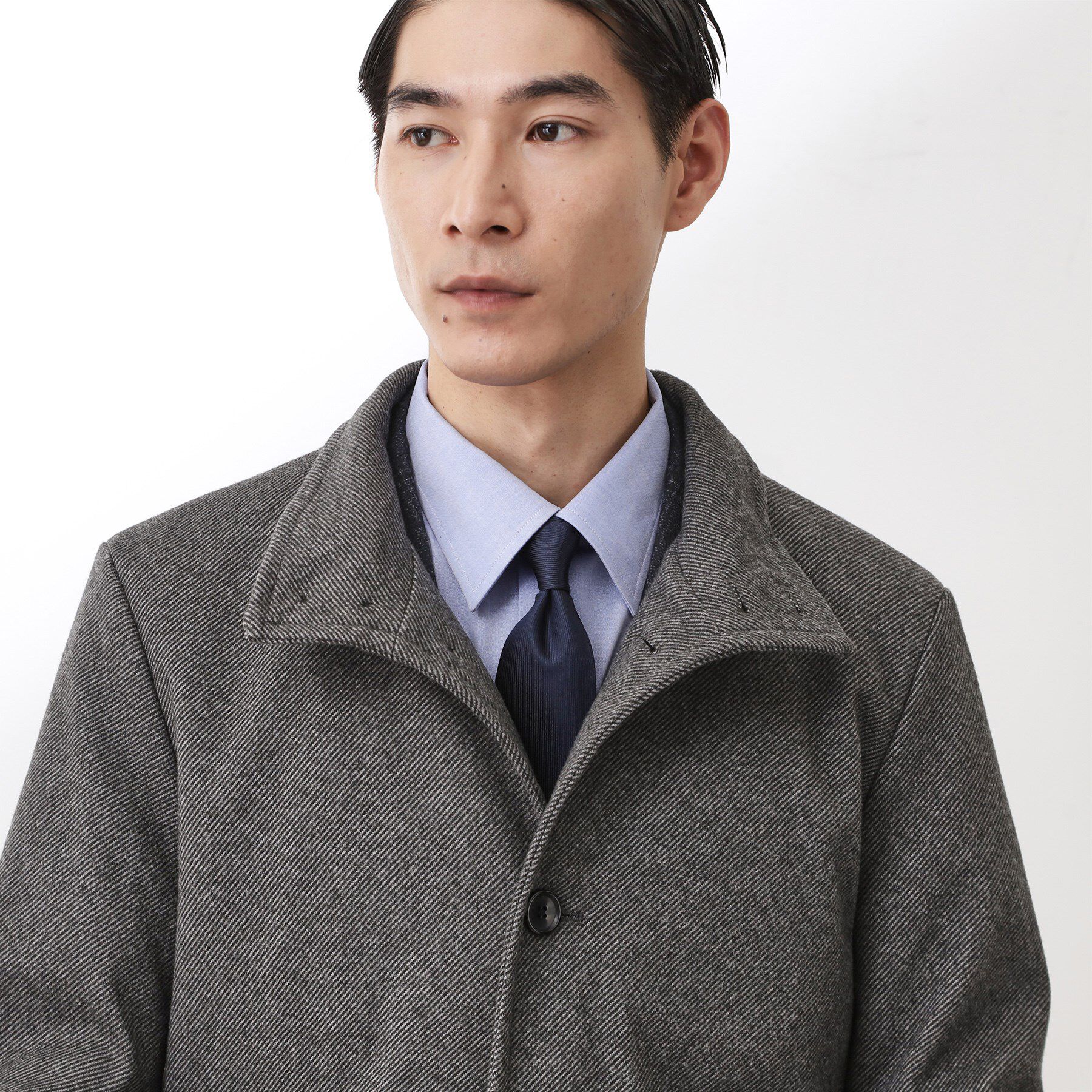 THE SHOP TK「ON/OFF対応 ウーリック スタンド メルトンコート　【洗濯機OK/フード取外し可】」|その他|