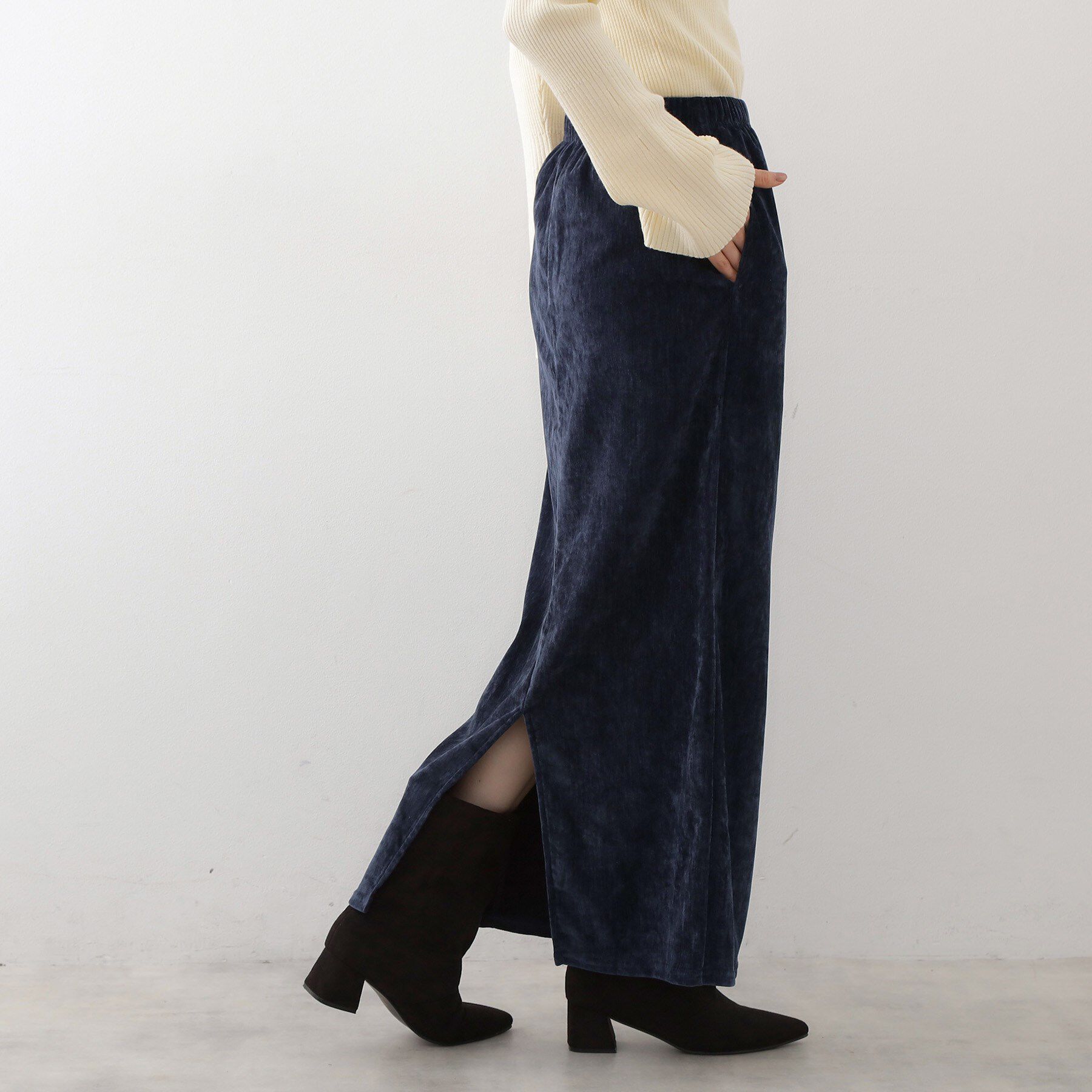 THE SHOP TK「ベロアセットアップ」|スーツ|