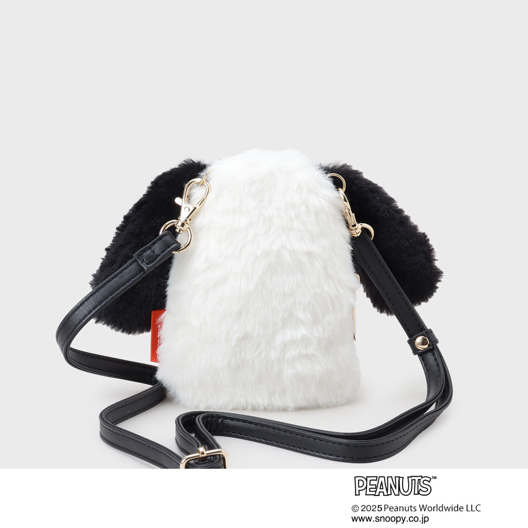THE SHOP TK「PEANUTS/ピーナッツ スヌーピー ファーポーチ」|ショルダー・メッセンジャー|