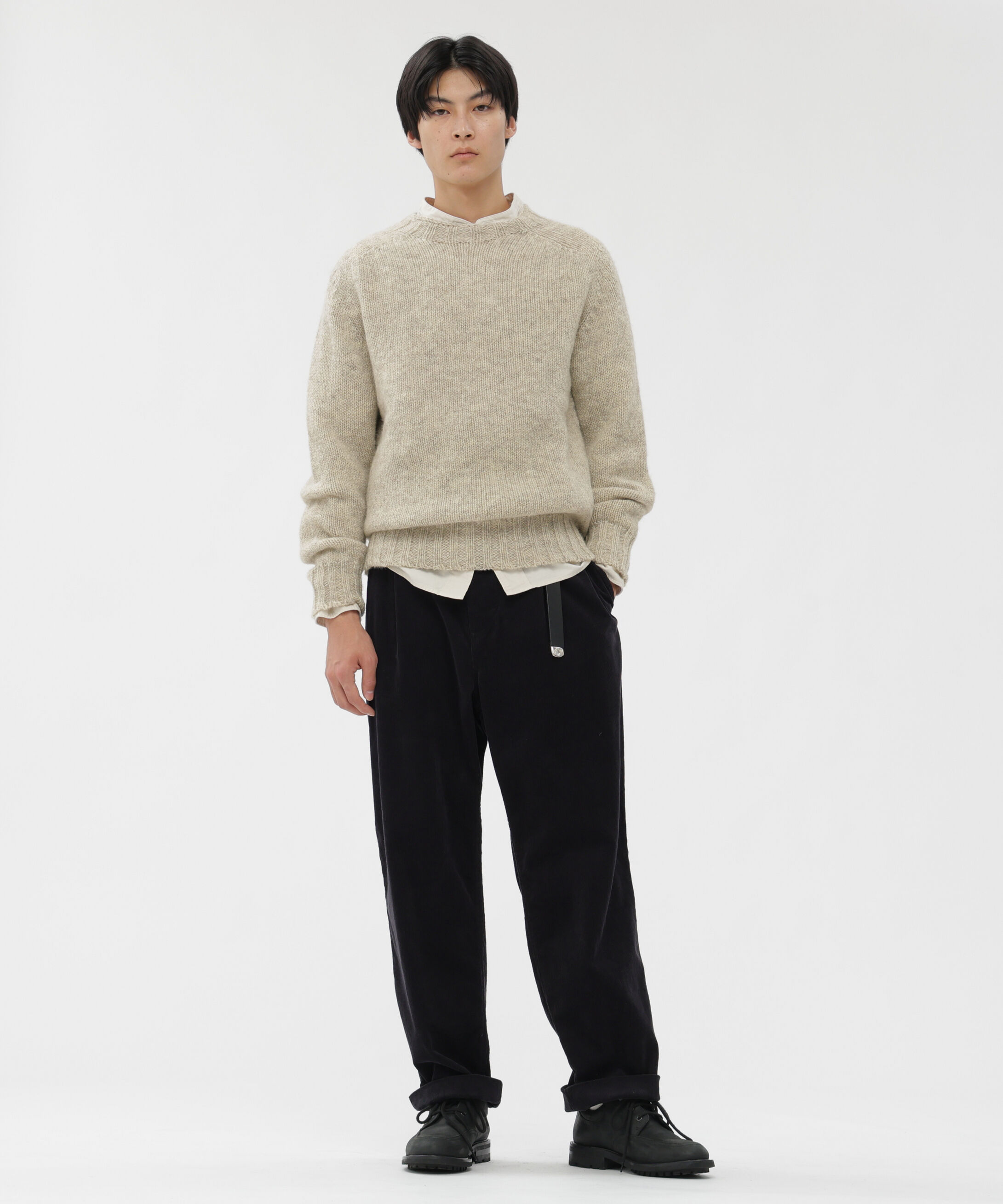 MHL.「RUSTIC WOOL KNITWEAR」|ニット・セーター|