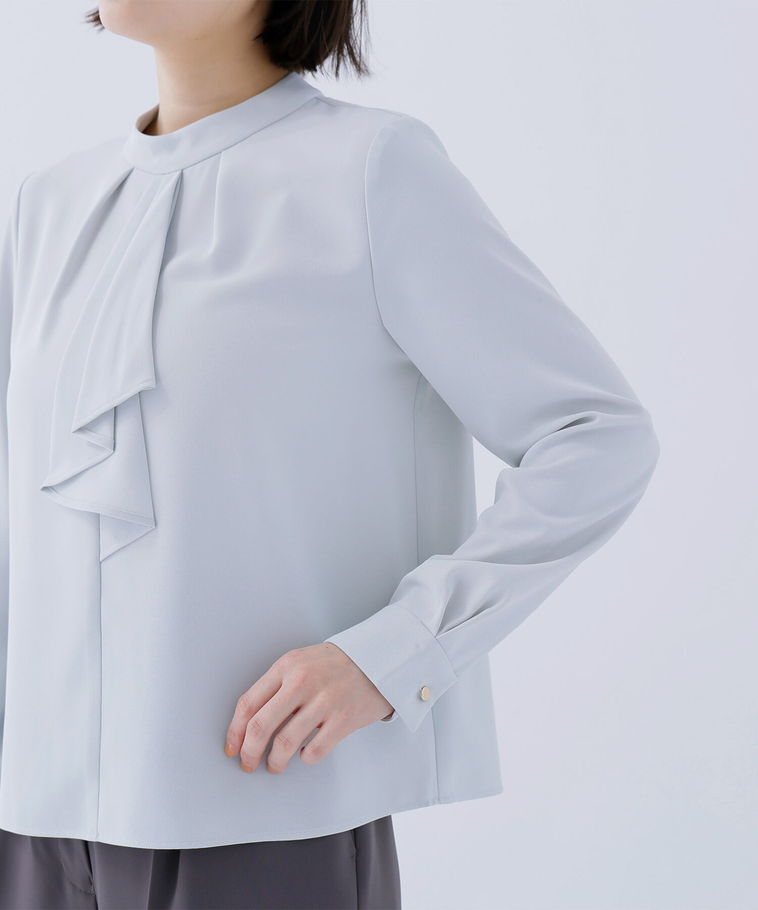  「ラッフルボウタイブラウス」|シャツ・ブラウス|