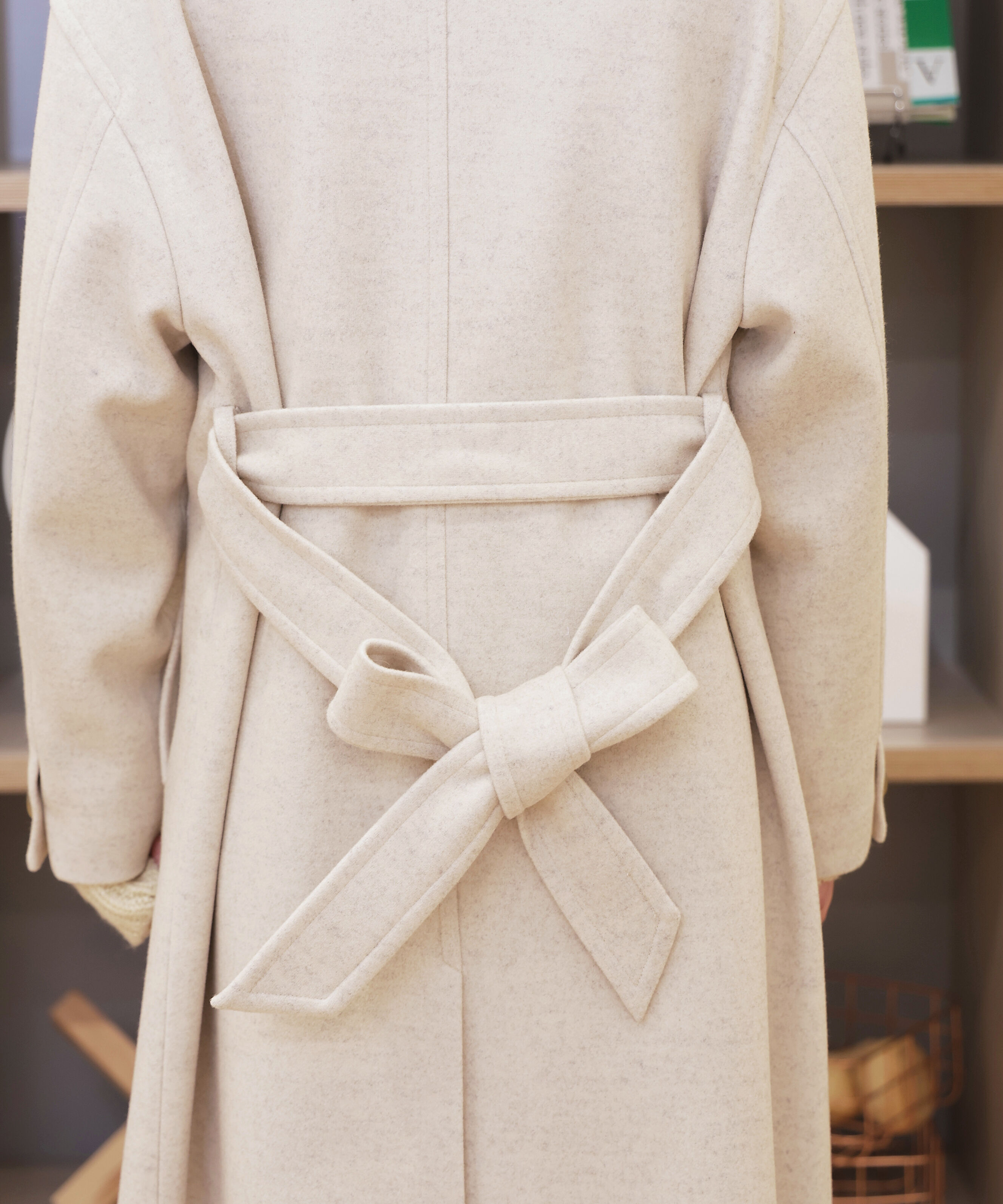  「[累計販売5000枚！選べる4色]スタンドカラーメルトンロングコート」|その他|