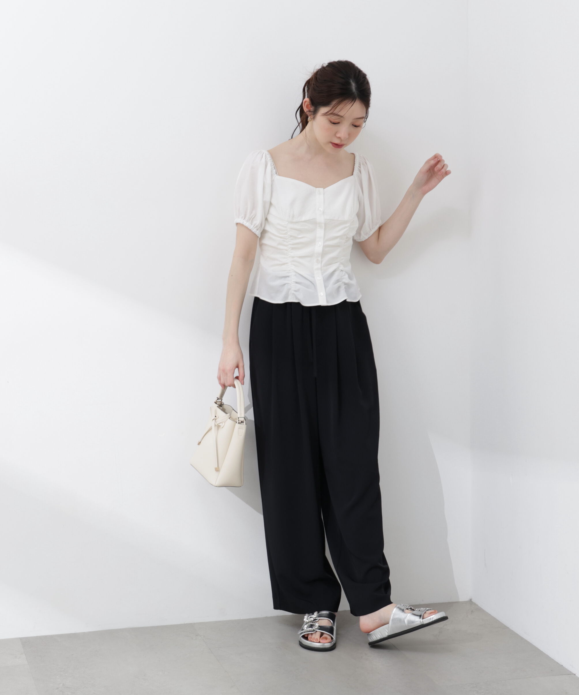 PROPORTION BODY DRESSING「〈a/mie〉イージーパンツ 26SS」|その他|