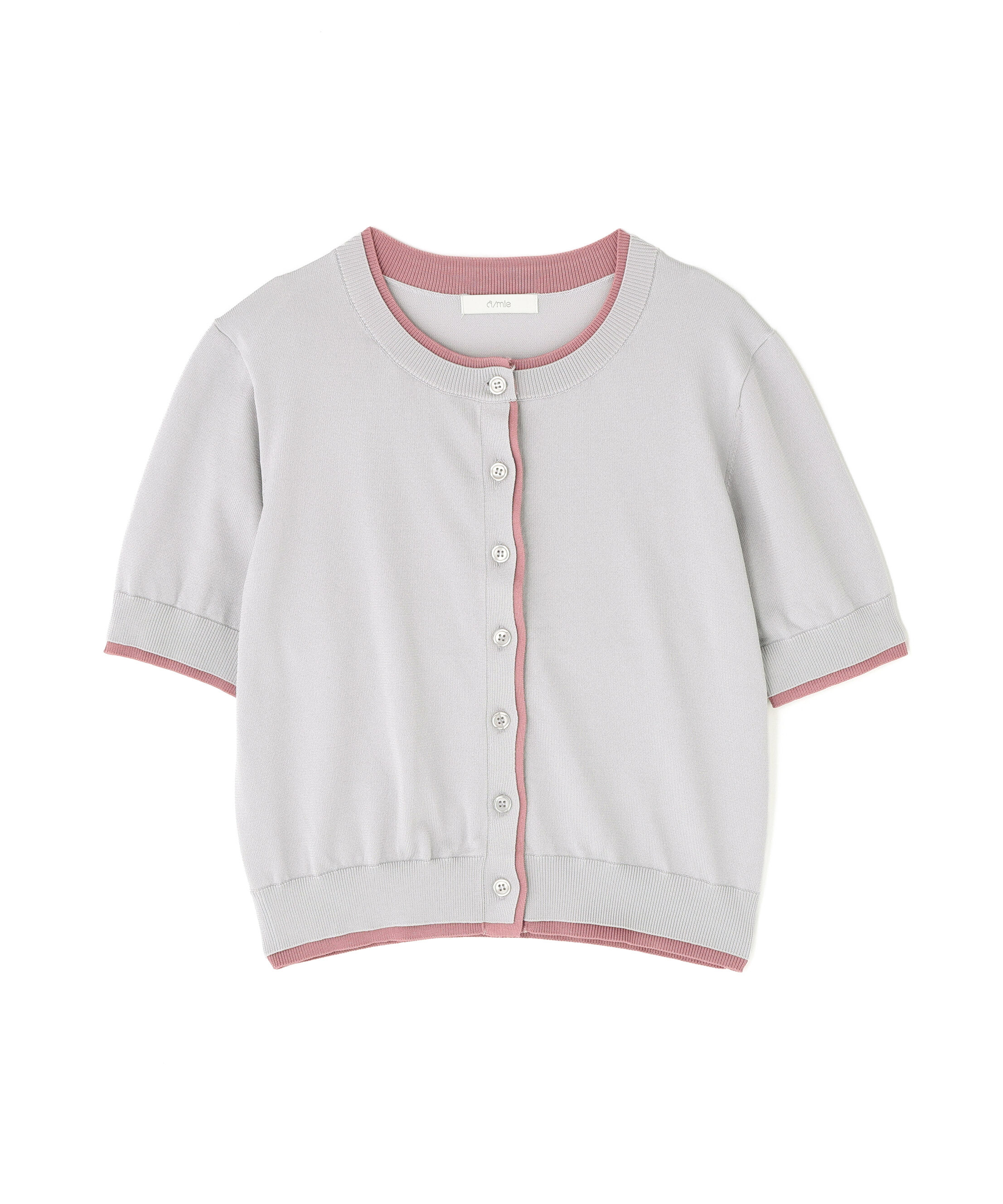 PROPORTION BODY DRESSING「〈a/mie〉配色カーディガン 26SS」|ニット・セーター|